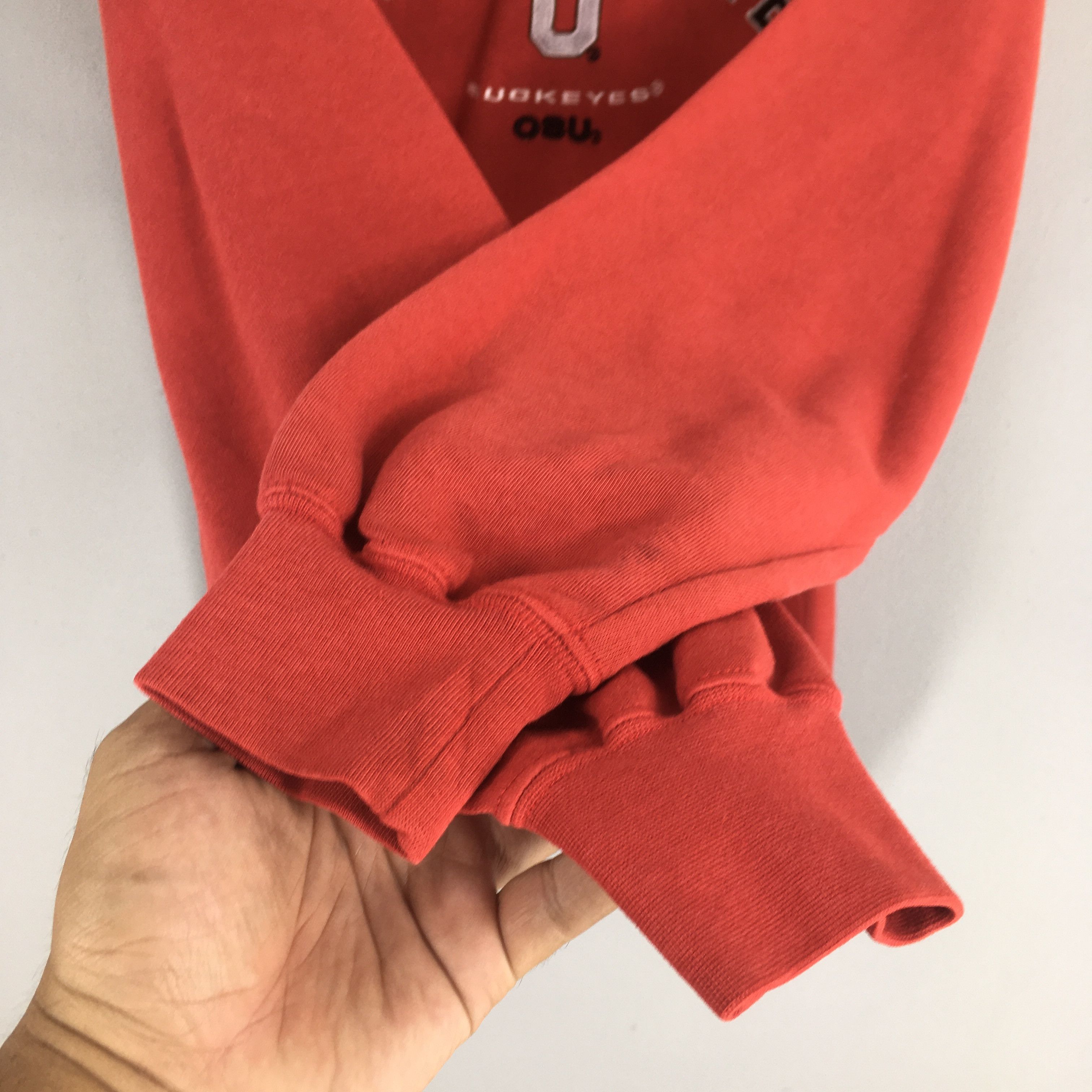 NCAA × Vintage Vintage Ohio State Buckeyes NCAA Red Sweatshirt Medium Size US M / EU 48-50 / 2 - 5 Thumbnail