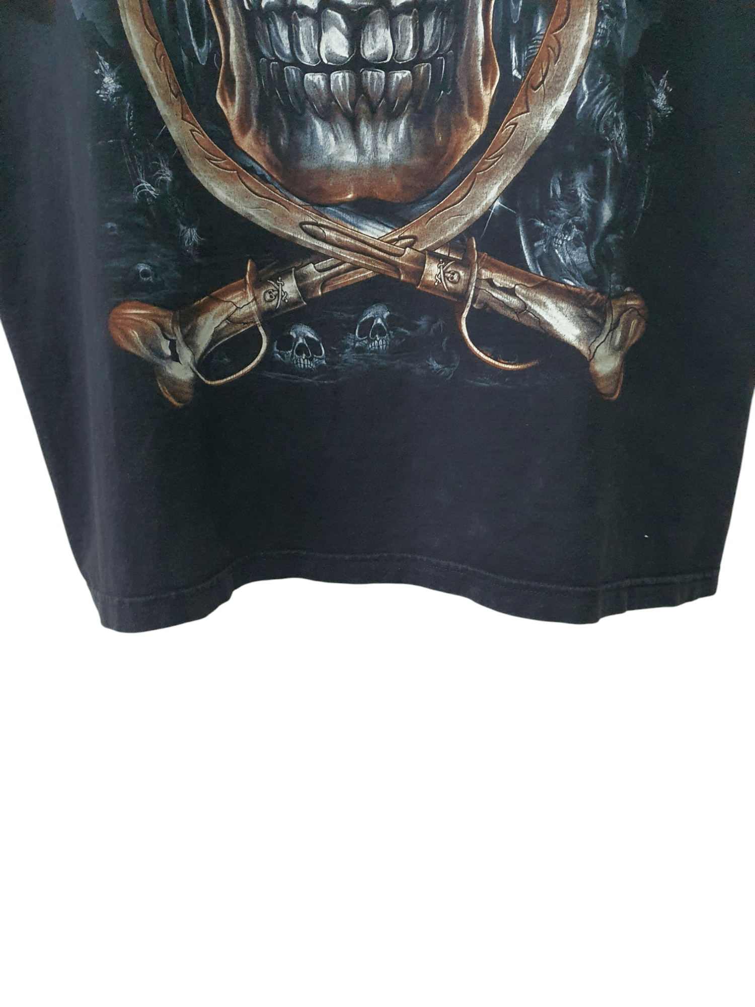 Public Enemy vintage "Caballo Pirate Skull" t-shirt Size US XL / EU 56 / 4 - 5 Thumbnail