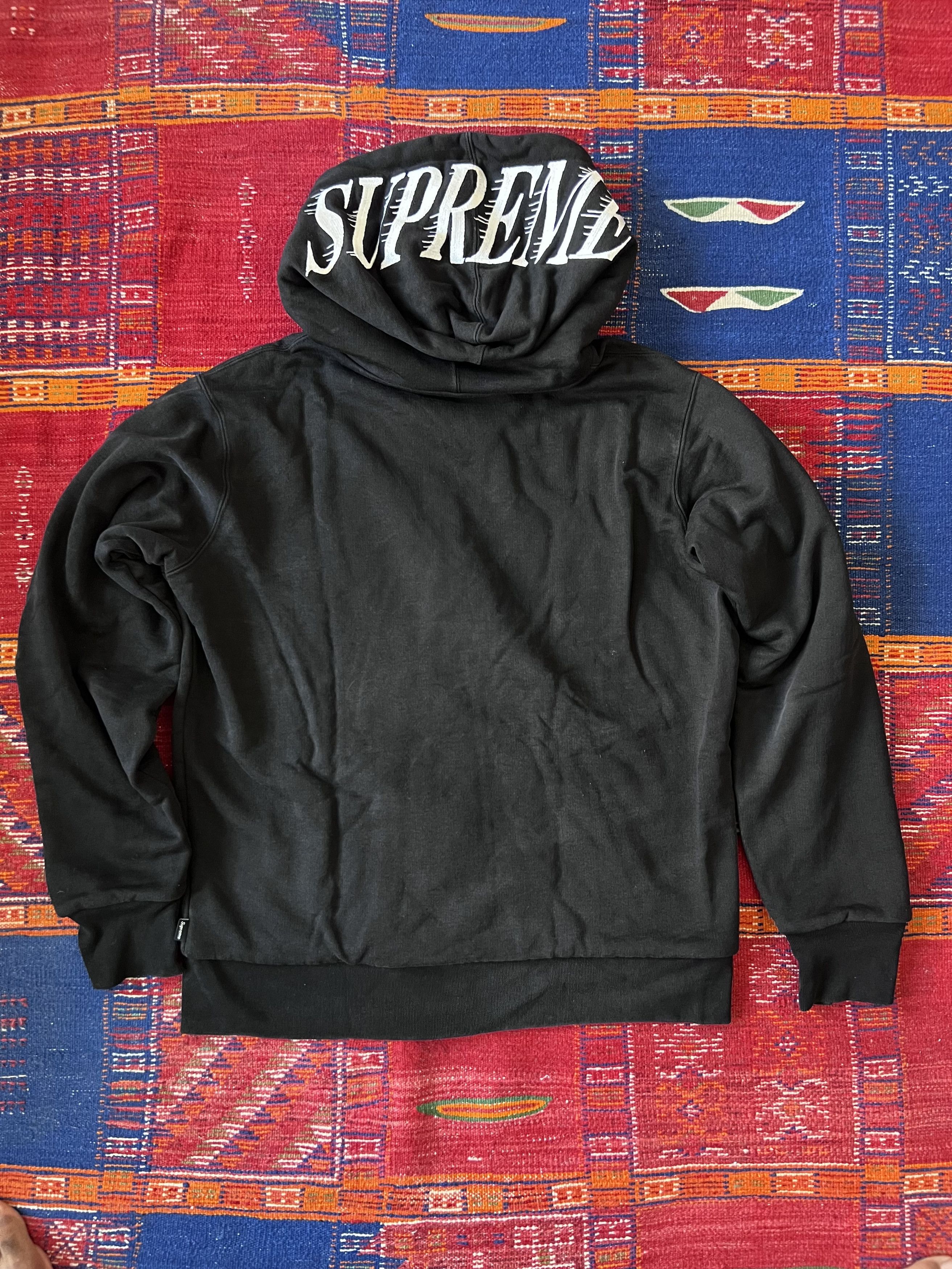 Supreme Supreme Kings Thermal Zip-Up Hoodie | Grailed