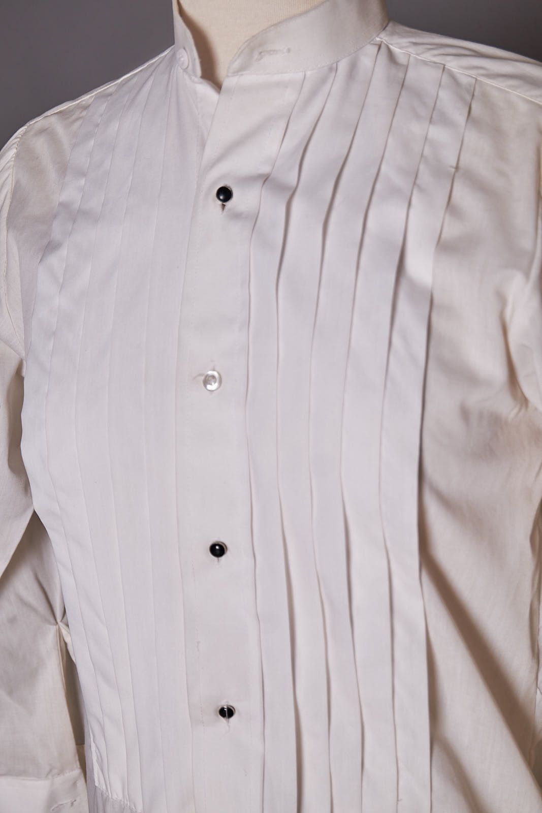 Vintage 1970s Lord West Tuxedo Button Up Shirt Size US XS / EU 42 / 0 - 5 Thumbnail