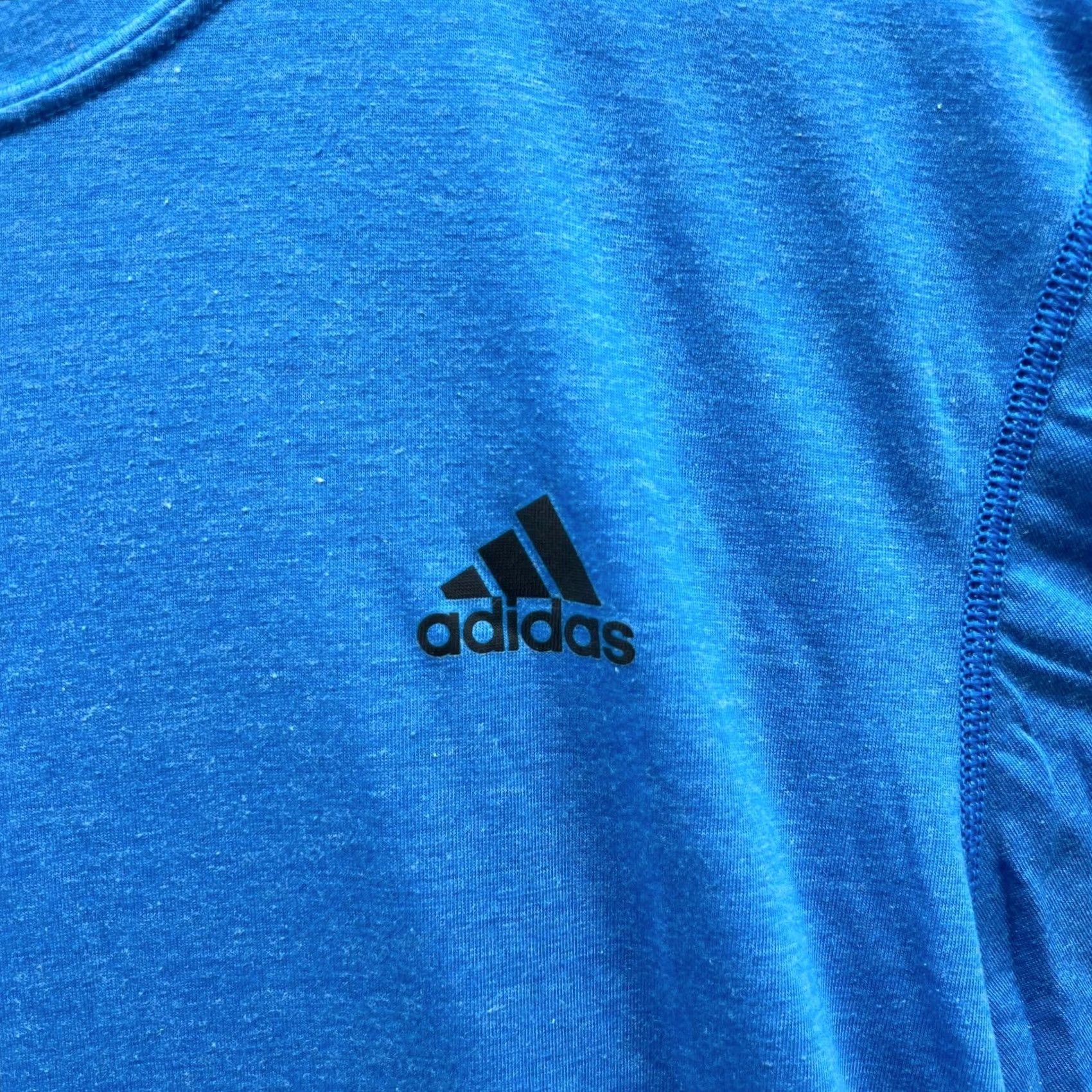 Adidas Adidas Shirt Mens Large Blue Clima Lite Crewneck Jersey Soccer Tee Vintage Size US L / EU 52-54 / 3 - 7 Thumbnail