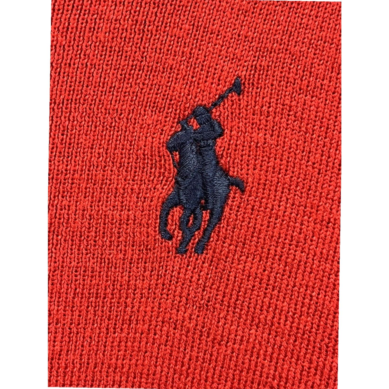 Polo Ralph Lauren Polo Ralph Lauren Red V-Neck Sweater Mens Large Cotton Pullover Size US L / EU 52-54 / 3 - 3 Thumbnail