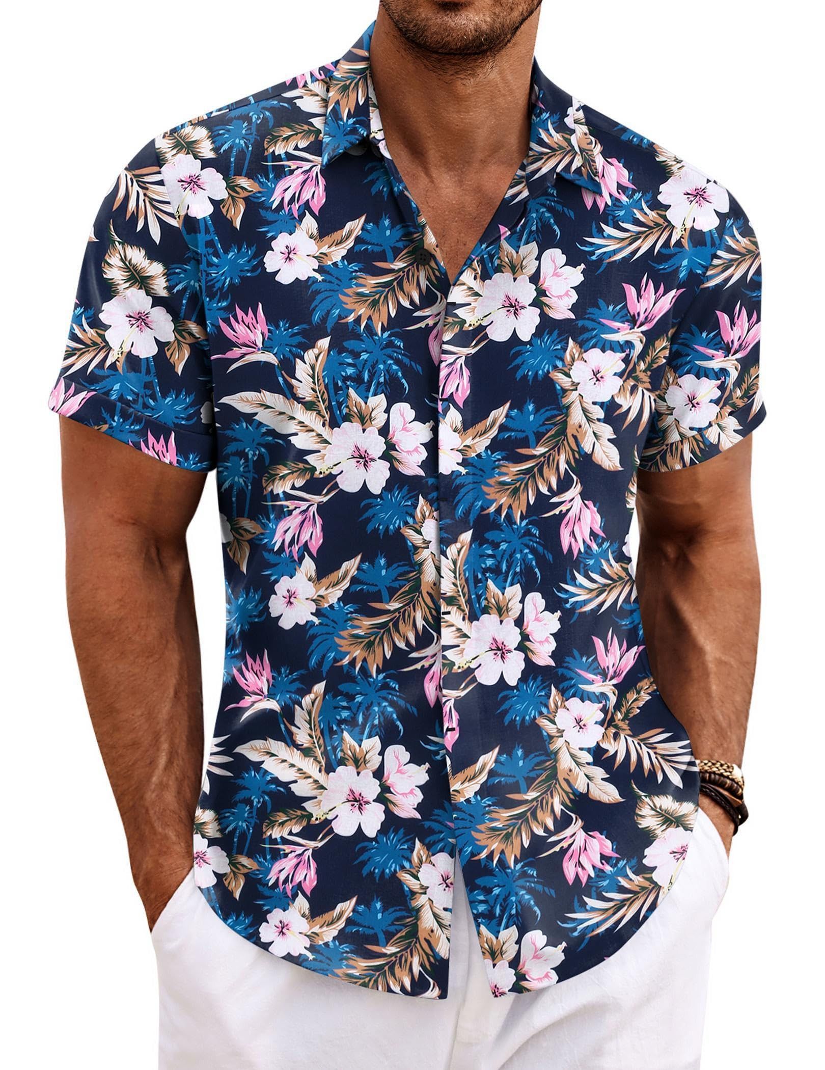 Other Men's linen beach summer shirt Size US L / EU 52-54 / 3 - 4 Thumbnail