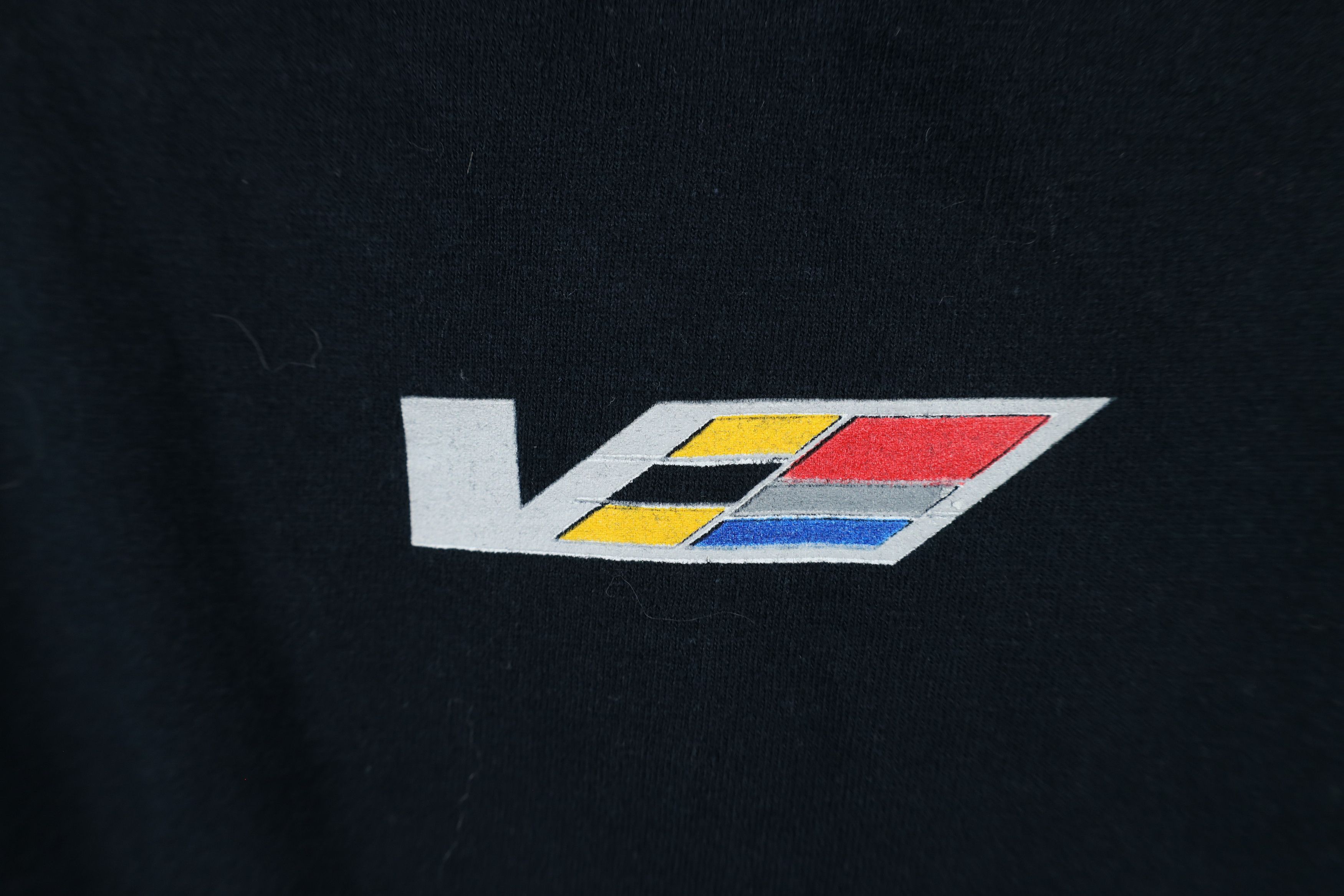 Vintage Vintage Y2K Spell Out Cadillac Racing Short Sleeve T-Shirt Size US L / EU 52-54 / 3 - 7 Thumbnail