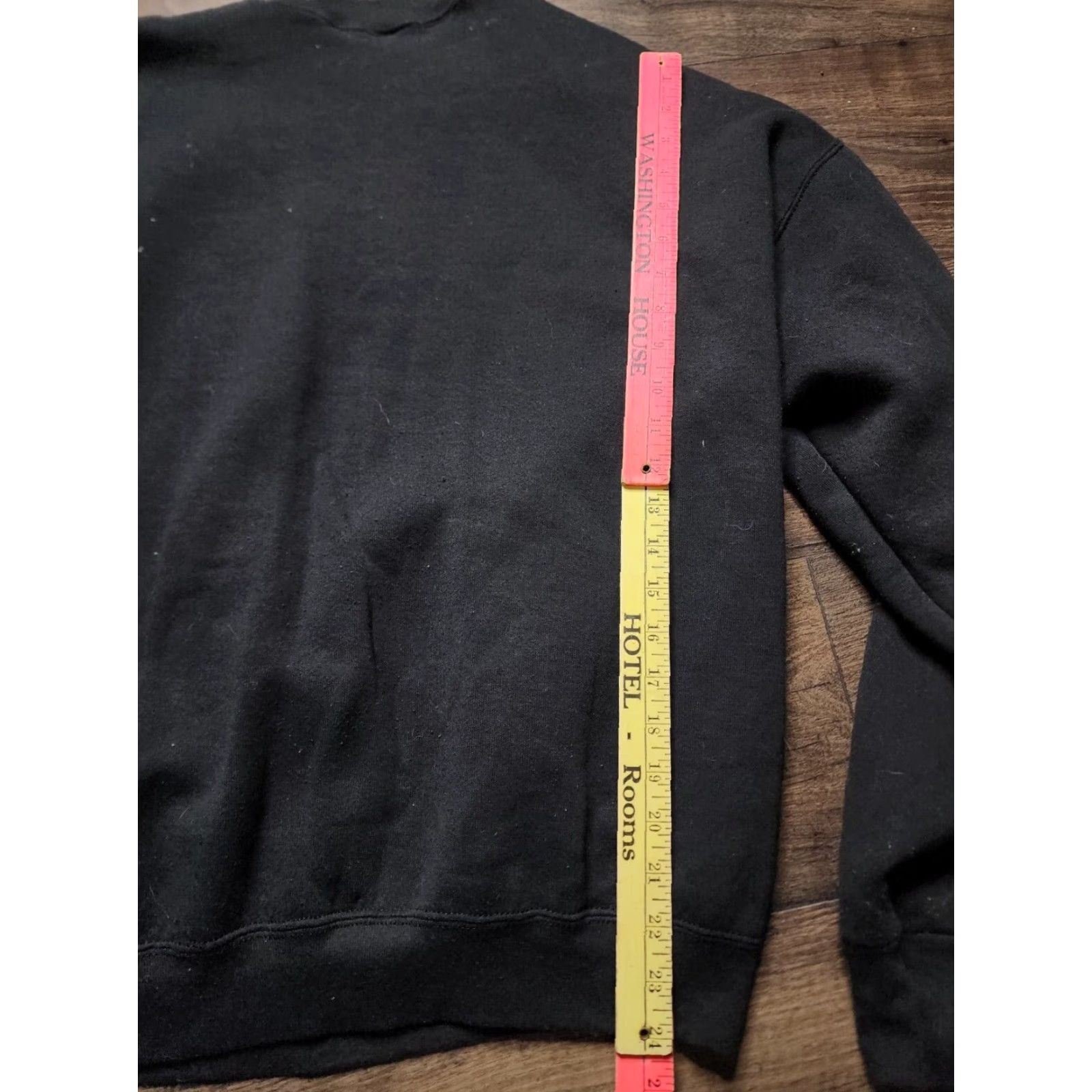 Fruit Of The Loom VINTAGE Boo Halloween Neon Sweatshirt Mens XL Black 90s Halloween Pullover Crew Neck Cotton Polyester Fleece Fruit of the Loom Sweatshirt Size US XL / EU 56 / 4 - 2 Thumbnail