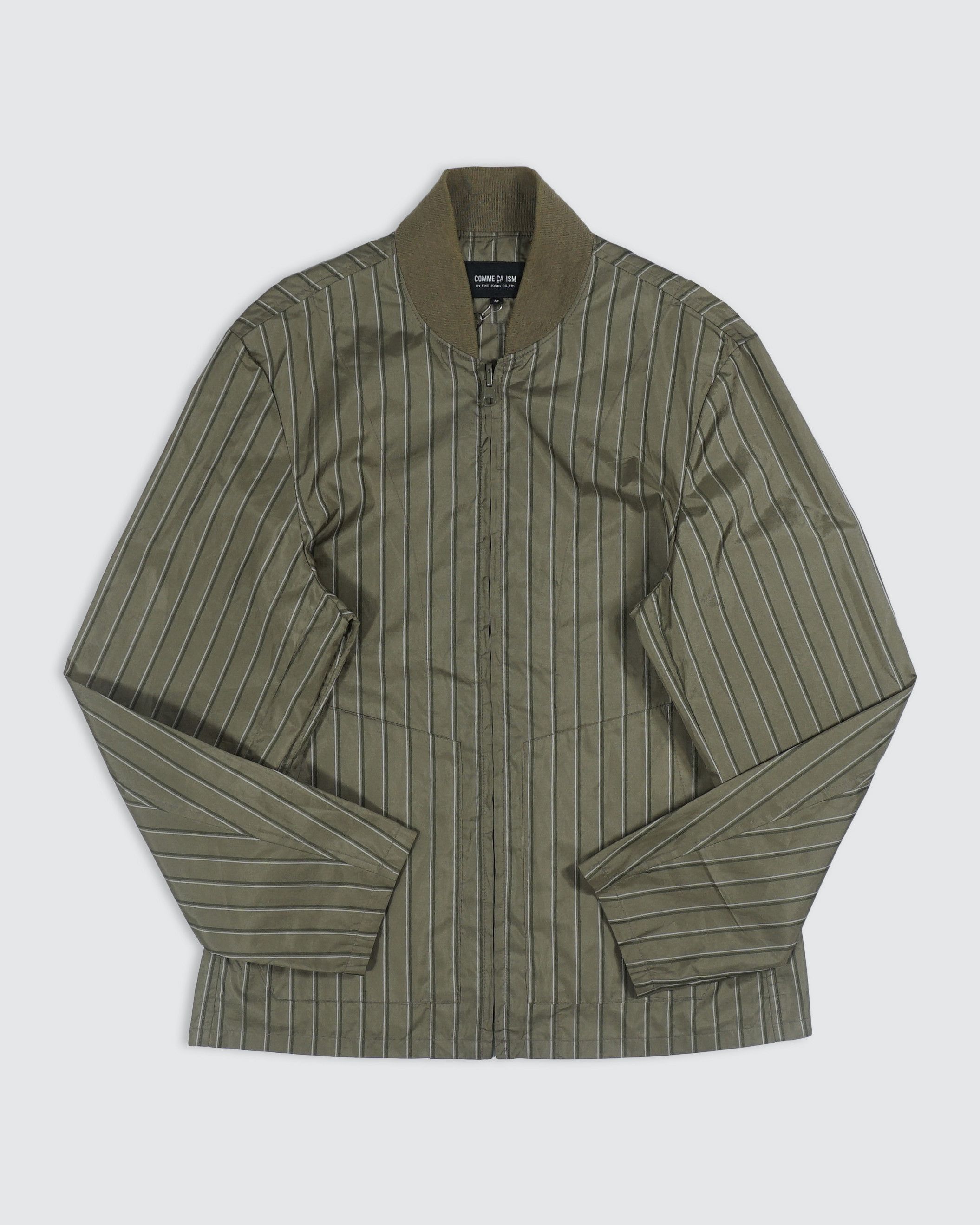 Comme Ca Ism Comme Ca Ism Striped Bomber Jacket/ Size S Size US M / EU 48-50 / 2 - 1 Thumbnail