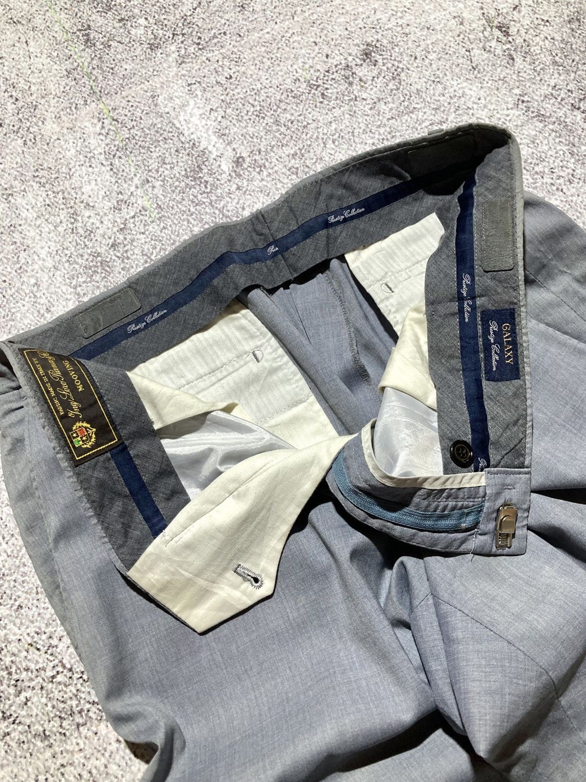Vintage Vintage Galaxy Collection Fabric Made by Loro Piana Trousers Size US 34 / EU 50 - 15 Thumbnail