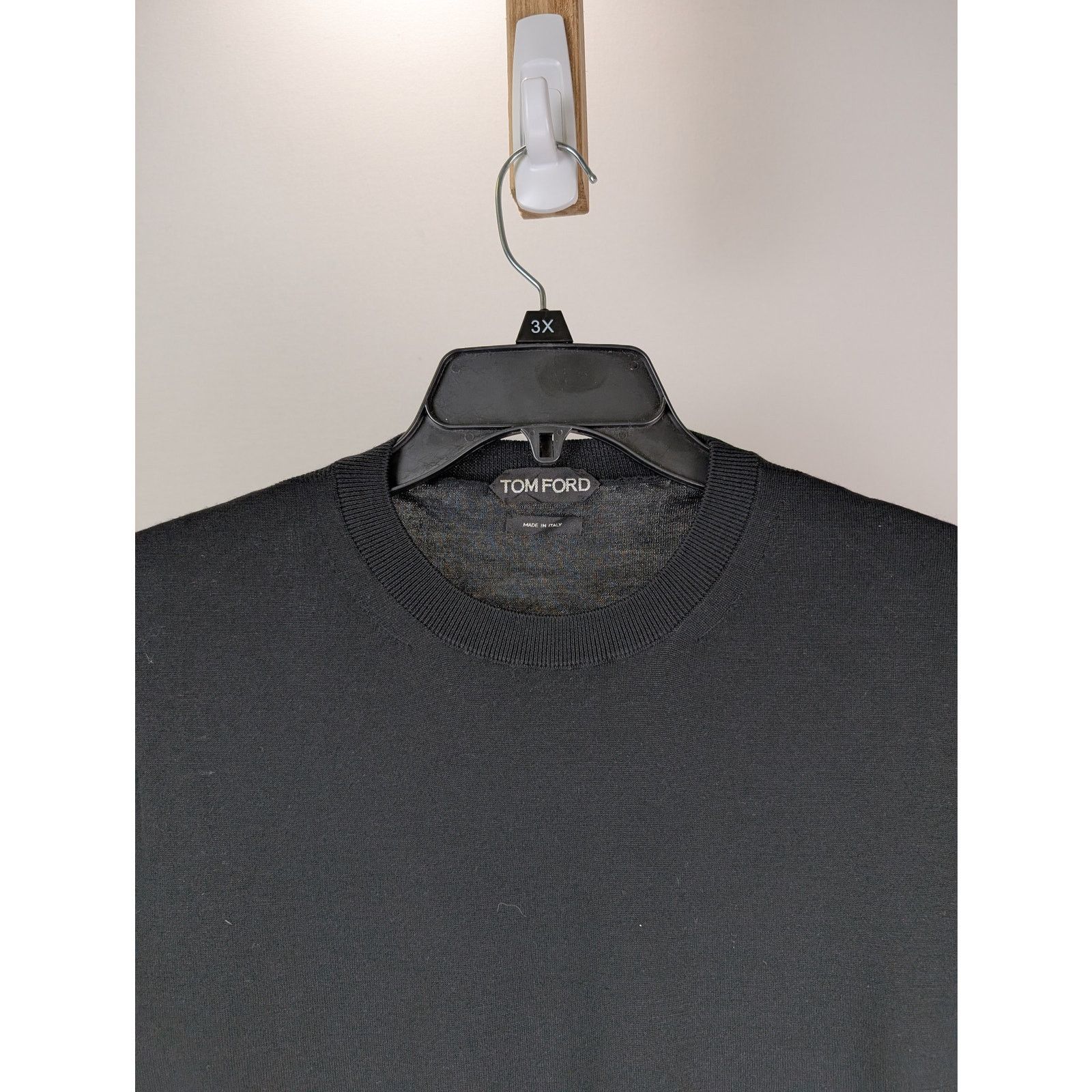 Tom Ford o1rshd1 Sweatshirt in Black Size US L / EU 52-54 / 3 - 7 Thumbnail