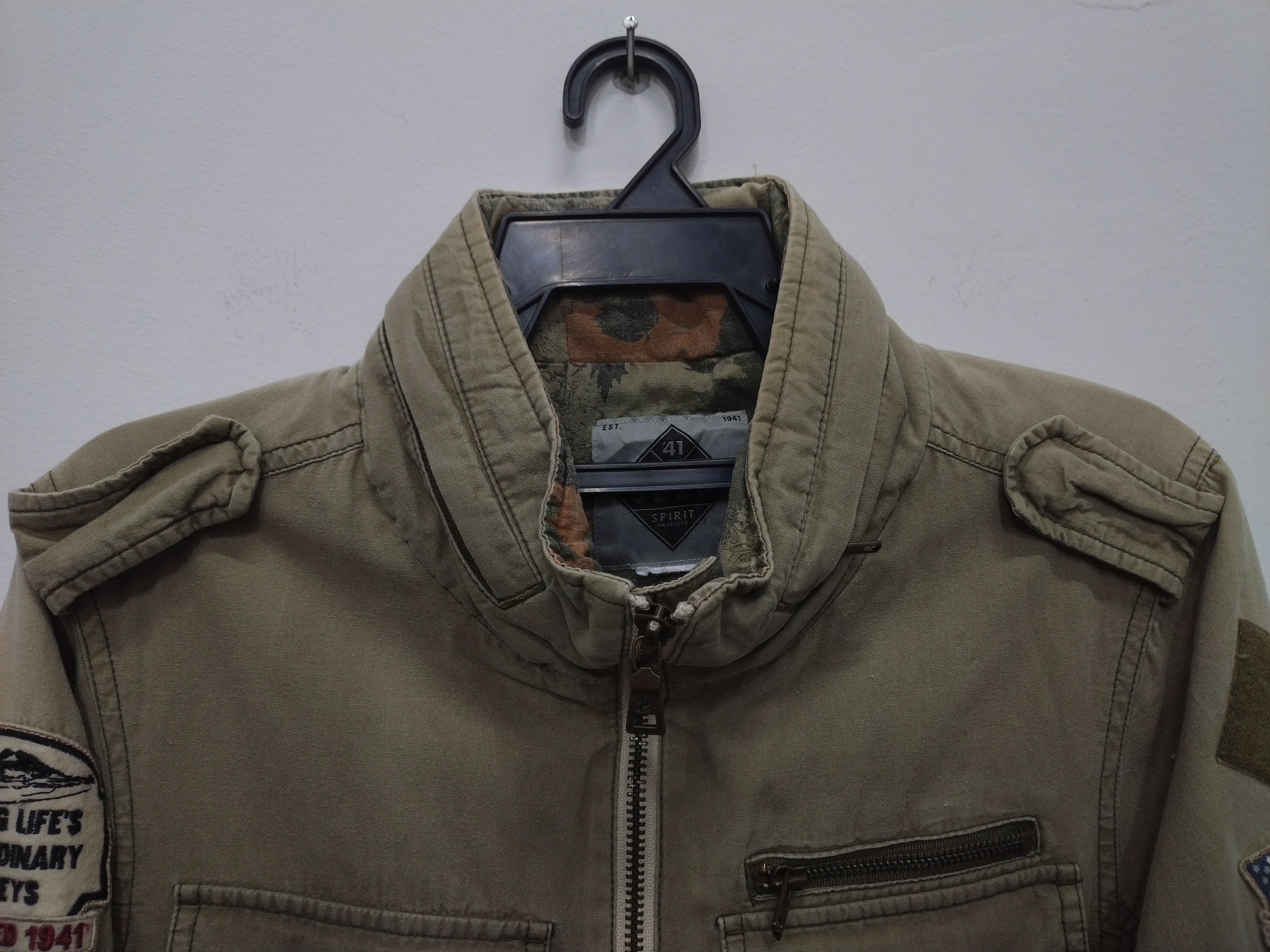 Jeep 🔥JEEP SPIRIT PRODUCT PARKA TACTICAL MULTIPOCKETS JACKETS Size US M / EU 48-50 / 2 - 11 Thumbnail