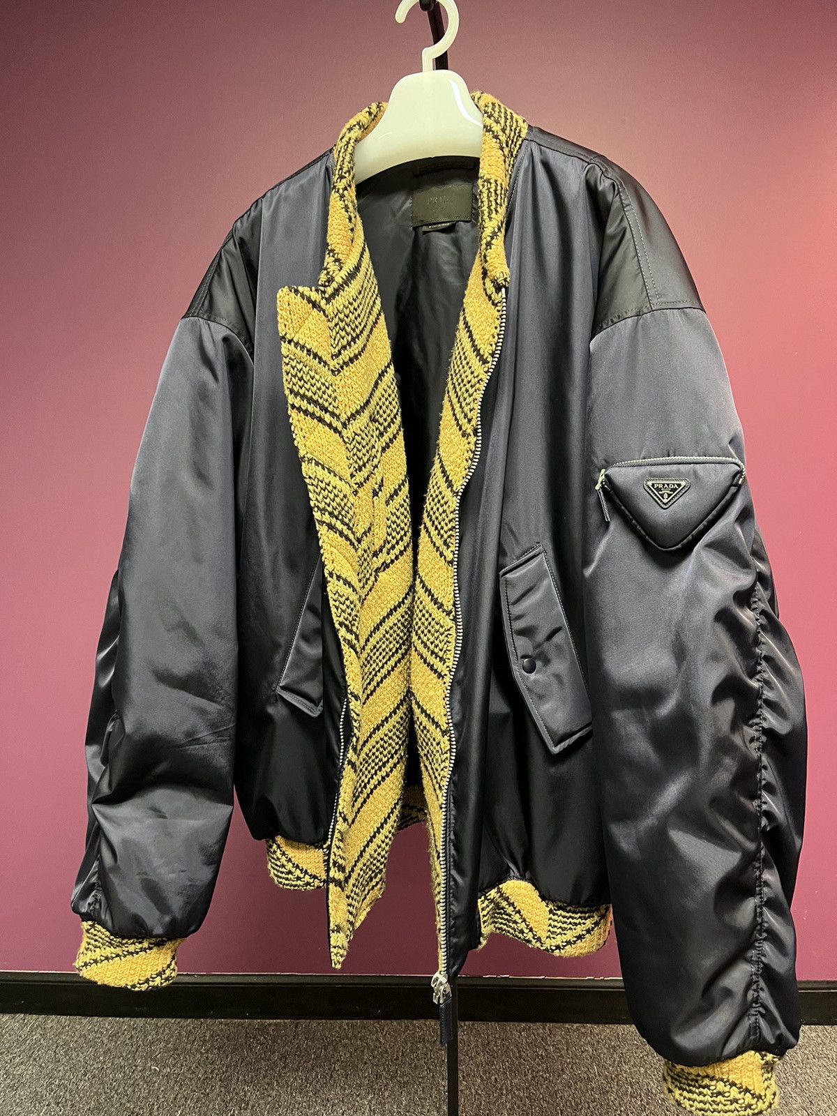 Prada Prada Raf Simons 21aw Bomber jacket Size US XL / EU 56 / 4 - 4 Thumbnail