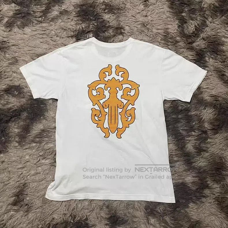Chrome Hearts CHROME HEARTS Size L Sanskrit Sword Totem Printed Round Nec Size US L / EU 52-54 / 3 - 1 Thumbnail