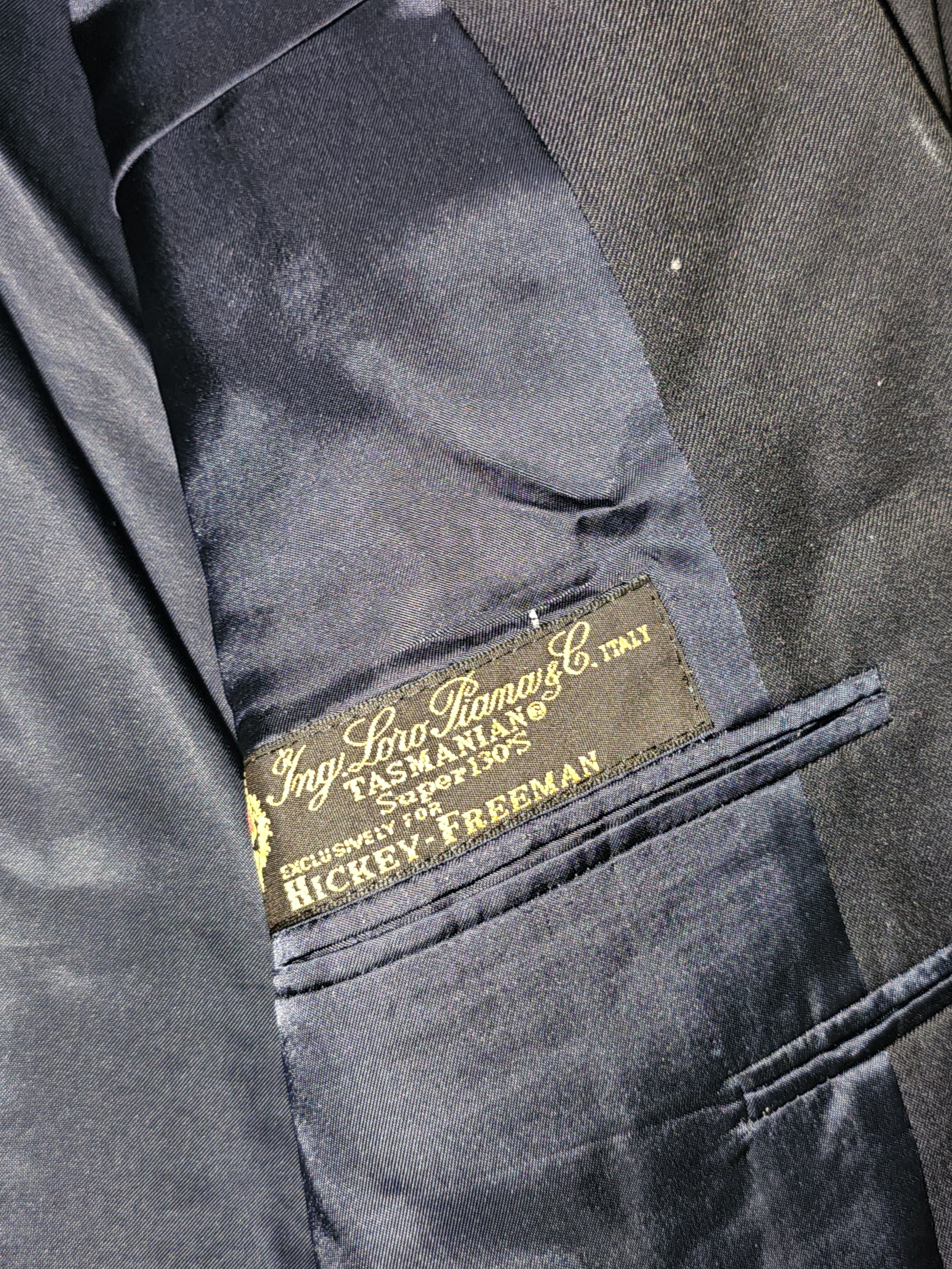 Hickey Freeman Hickey Freeman Madison Navy Blazer (MSRP $1500) Size 42R - 5 Thumbnail