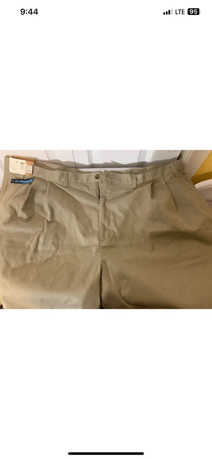 Other Oak Creek Shorts Mens Size 48 Big Tan Beige New Easy Care Size US 44 / EU 60 - 6 Thumbnail
