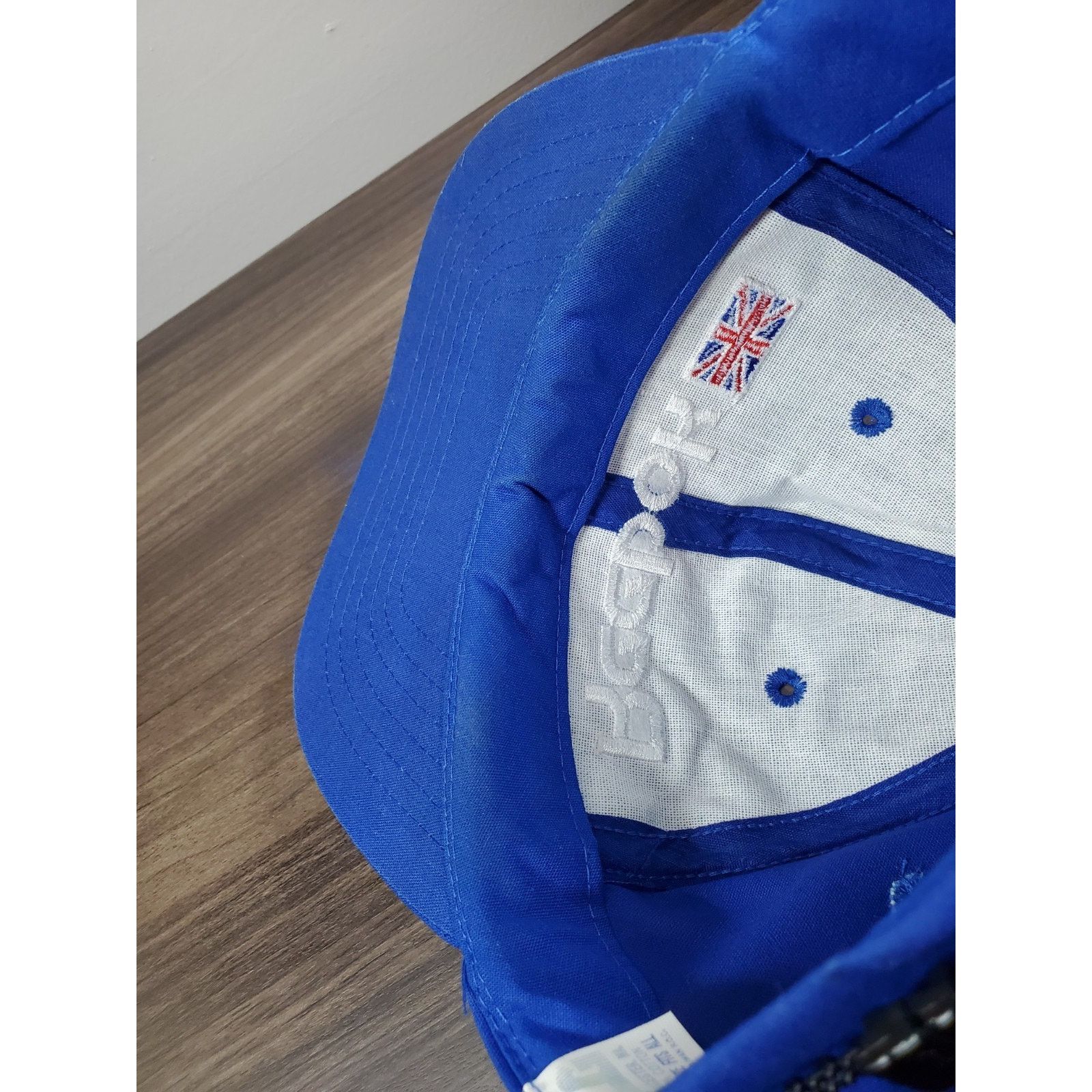 Reebok × Vintage Vintage REEBOK Hat Blue Slide Adjustable Baseball Cap 90s Size ONE SIZE - 12 Thumbnail