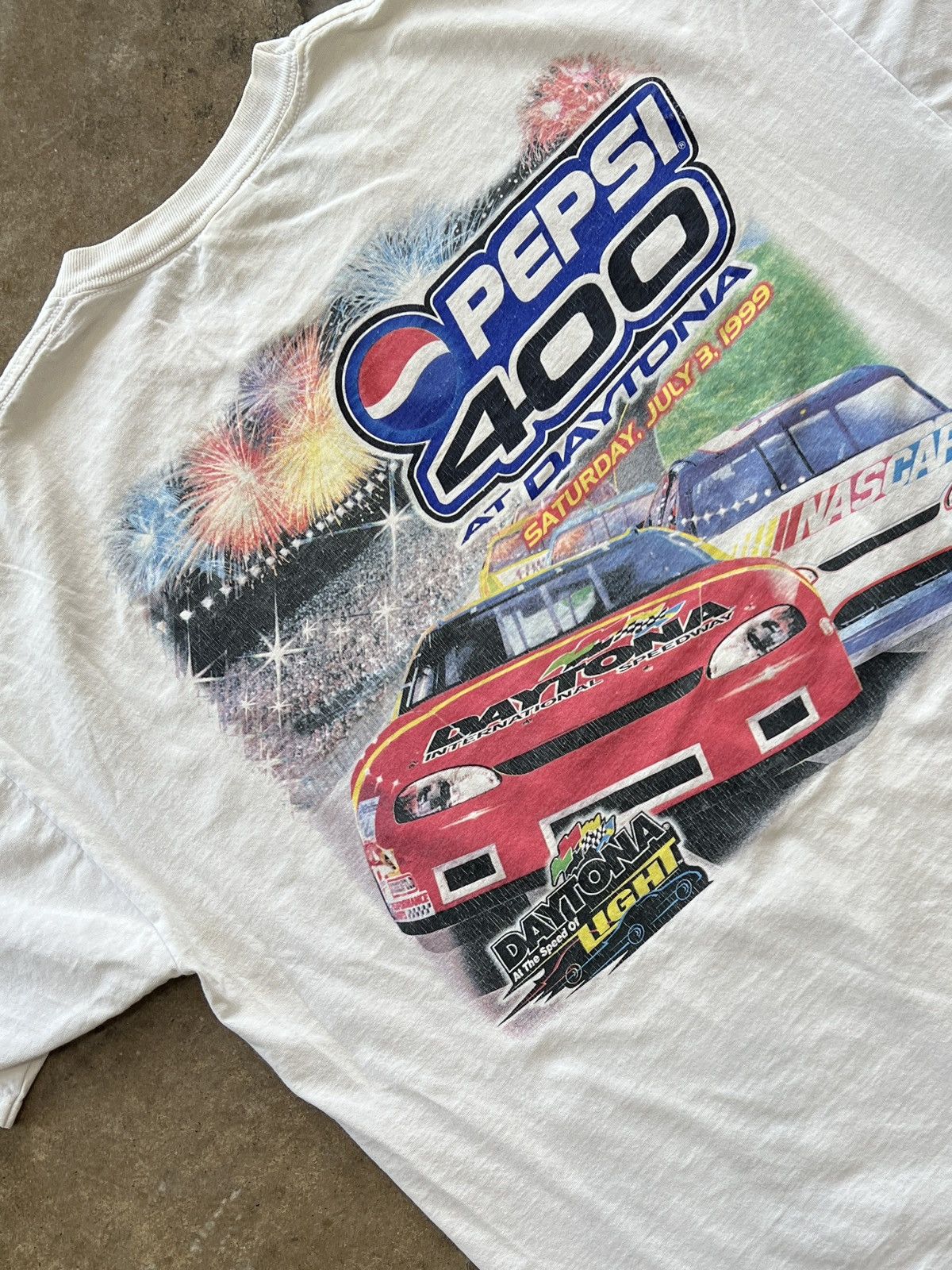 NASCAR Vintage 1999 NASCAR Pepsi 400 Daytona Speed of Light XXL Size US XXL / EU 58 / 5 - 1 Thumbnail