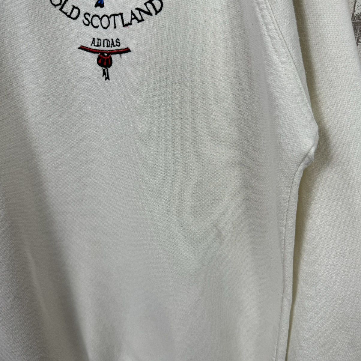 Adidas Vintage Adidas Old Scotland Sweartshirt Sz L Beige Mens Size US L / EU 52-54 / 3 - 13 Thumbnail