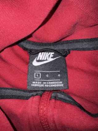 Nike Nike Tech Fleece Full Zip Hoodie Red Men’s Large Size US L / EU 52-54 / 3 - 2 Thumbnail