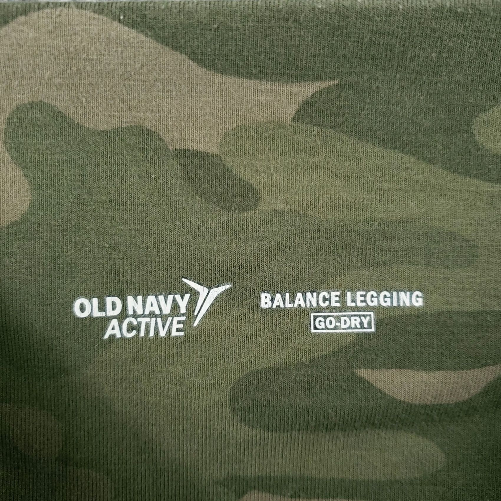 Old Navy Old Navy Legging Women 2XS Green Camouflage High Rise Go-Dry Active Size 24" / US 00 / IT 34 - 3 Thumbnail