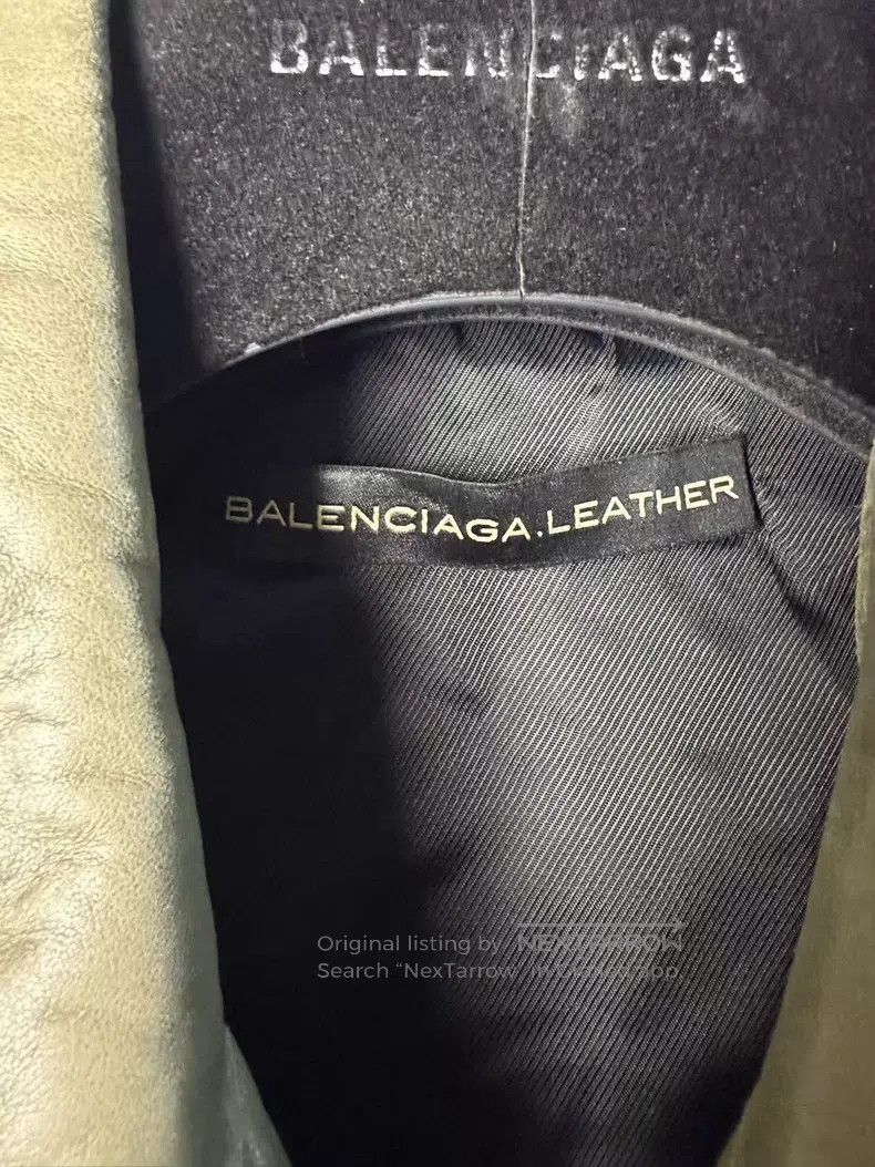 Balenciaga Balenciaga Leather Jacket Size US XS / EU 42 / 0 - 4 Thumbnail