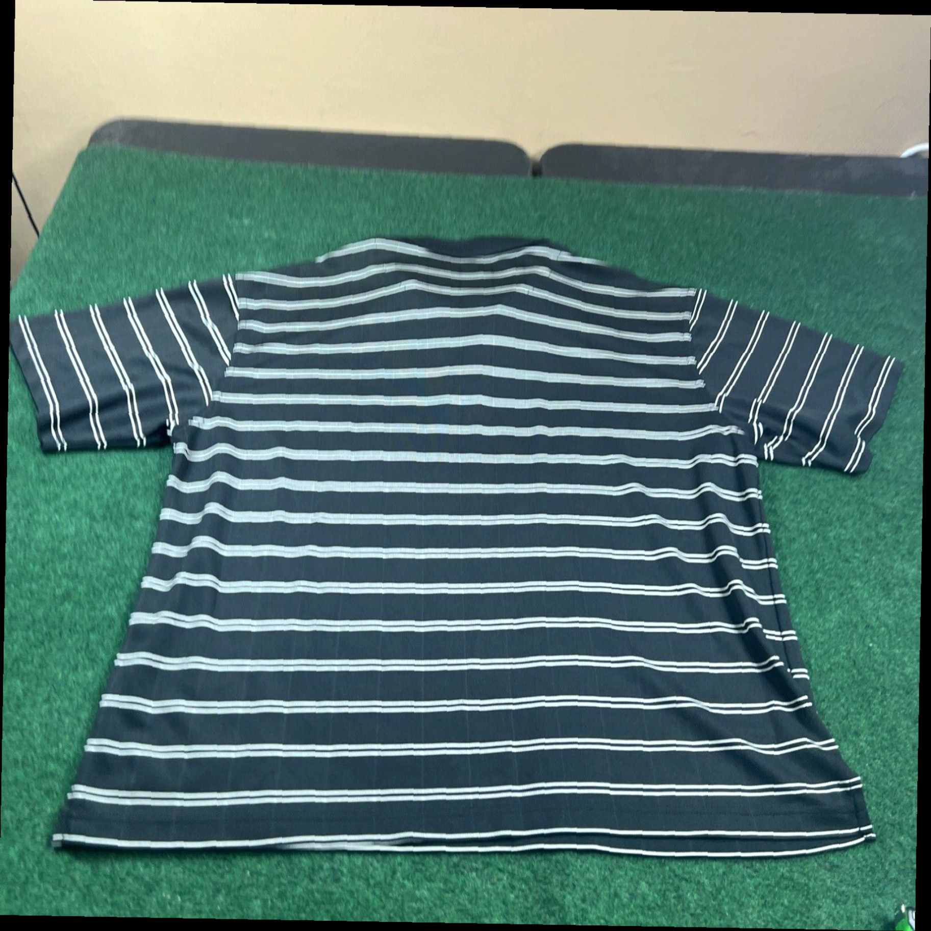 PGA Tour PGA Tour men's golf polo shirt Size XL White Black Stripes Size US XL / EU 56 / 4 - 7 Thumbnail