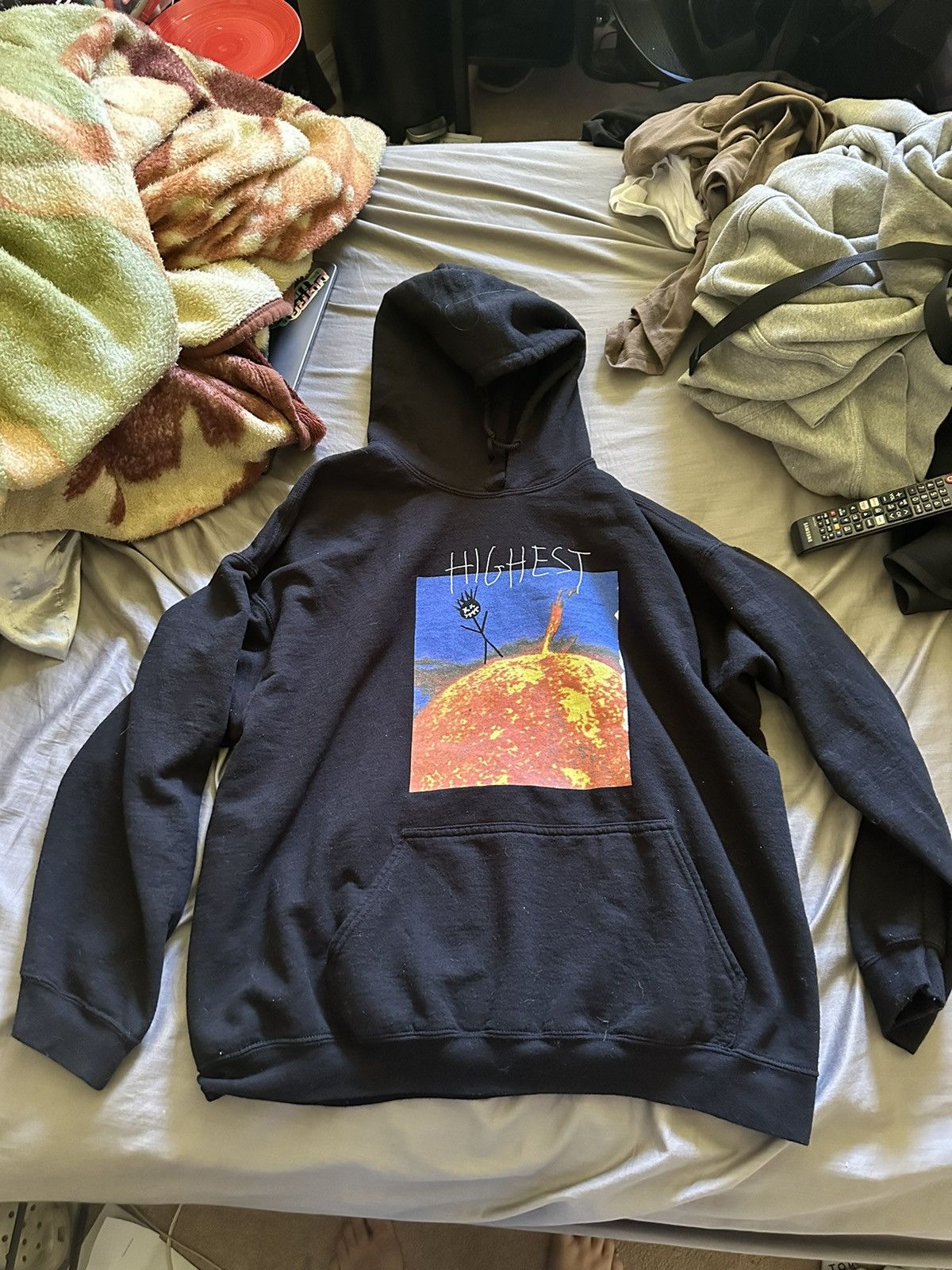 Travis Scott Highest In The Room Sun Hoodie | Grailed