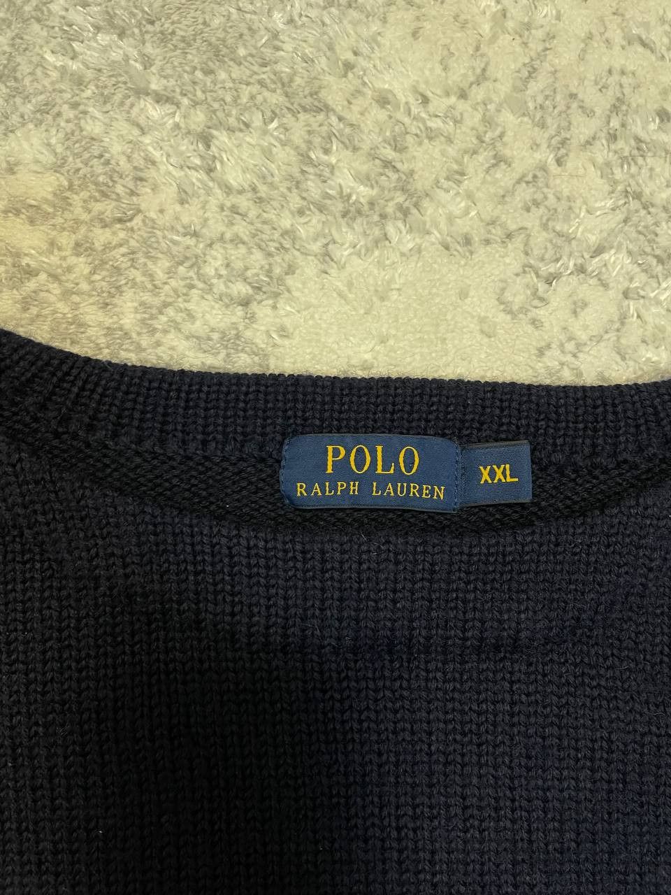 Ralph Lauren Wool Knit Sweater Mens Polo Ralph Lauren Scribble RLPC Logo Size US XXL / EU 58 / 5 - 9 Thumbnail