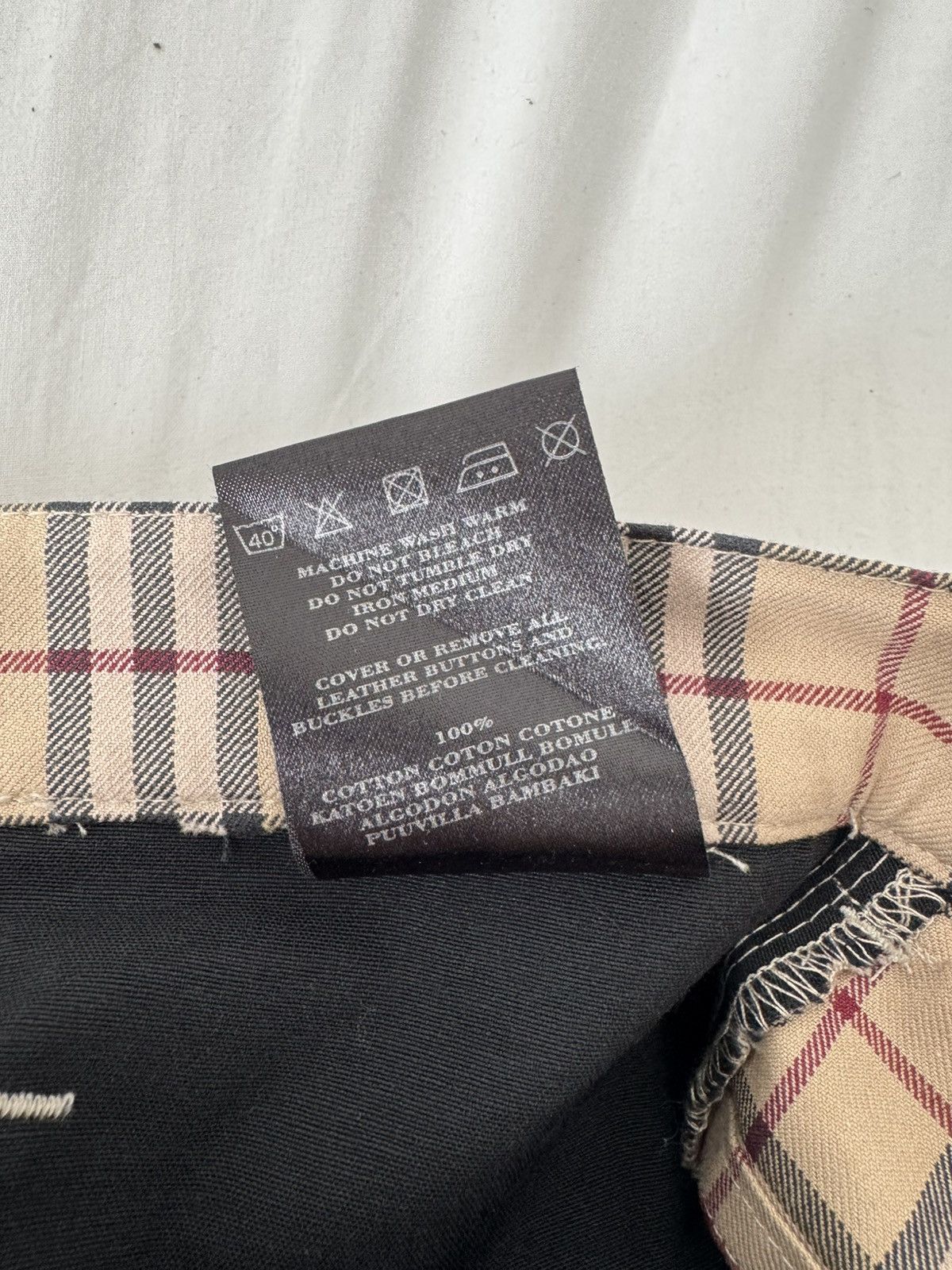 Burberry Vintage Burberry tartan trouswes Size 32" / US 10 / IT 46 - 6 Thumbnail