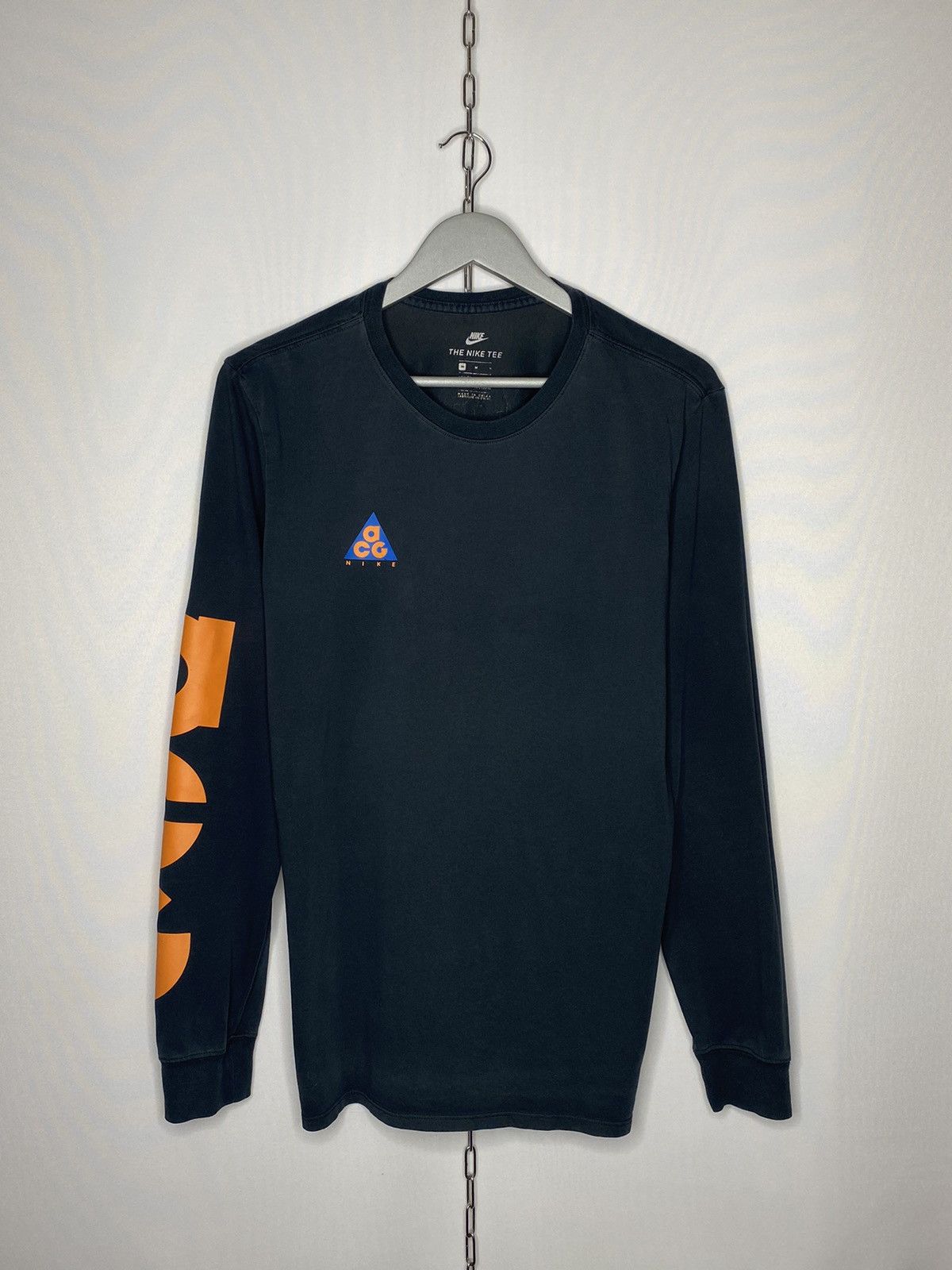 Vintage Nike ACG T-Shirt Long Sleeve Sweatshirt Big Logo Streetwear Size US M / EU 48-50 / 2 - 2 Thumbnail