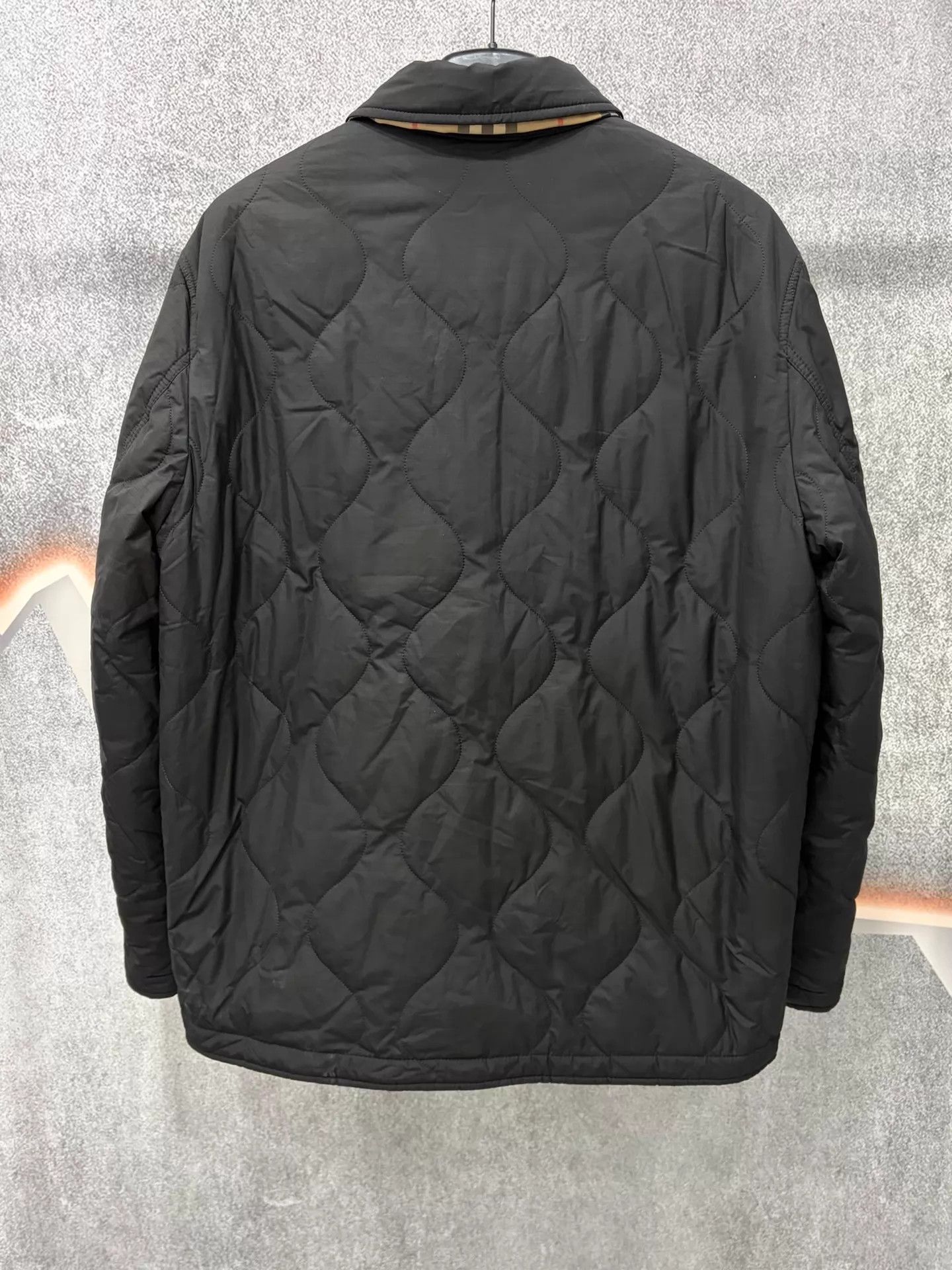Burberry Burberry new double-faced black cotton coat M Size US M / EU 48-50 / 2 - 2 Thumbnail