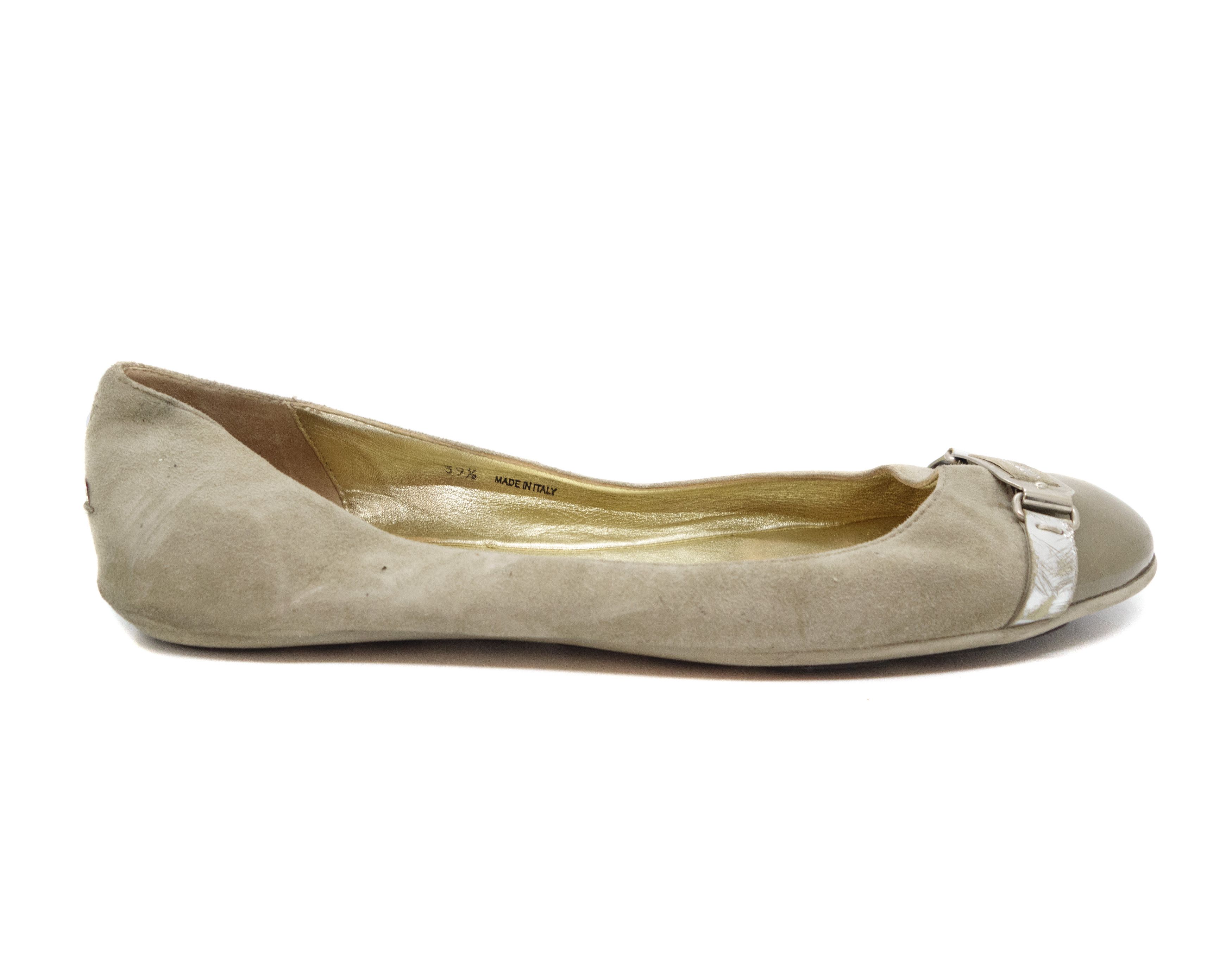 Jimmy Choo Suede Boat Flats Size US 8 / IT 38 - 1 Thumbnail