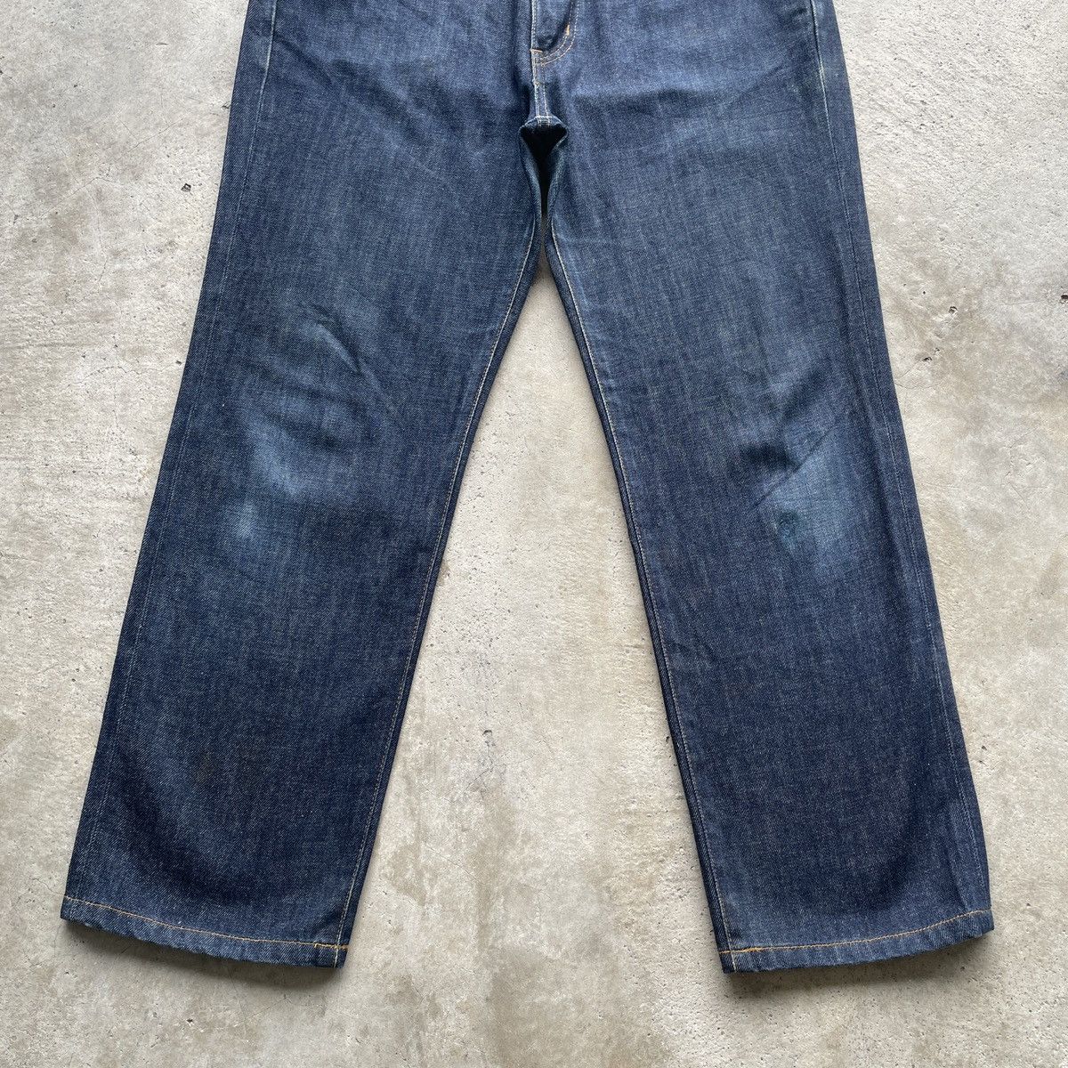 Japanese Brand Vintage Something Edwin Product Blue Denim Pants Jeans W30 Size US 30 / EU 46 - 4 Thumbnail