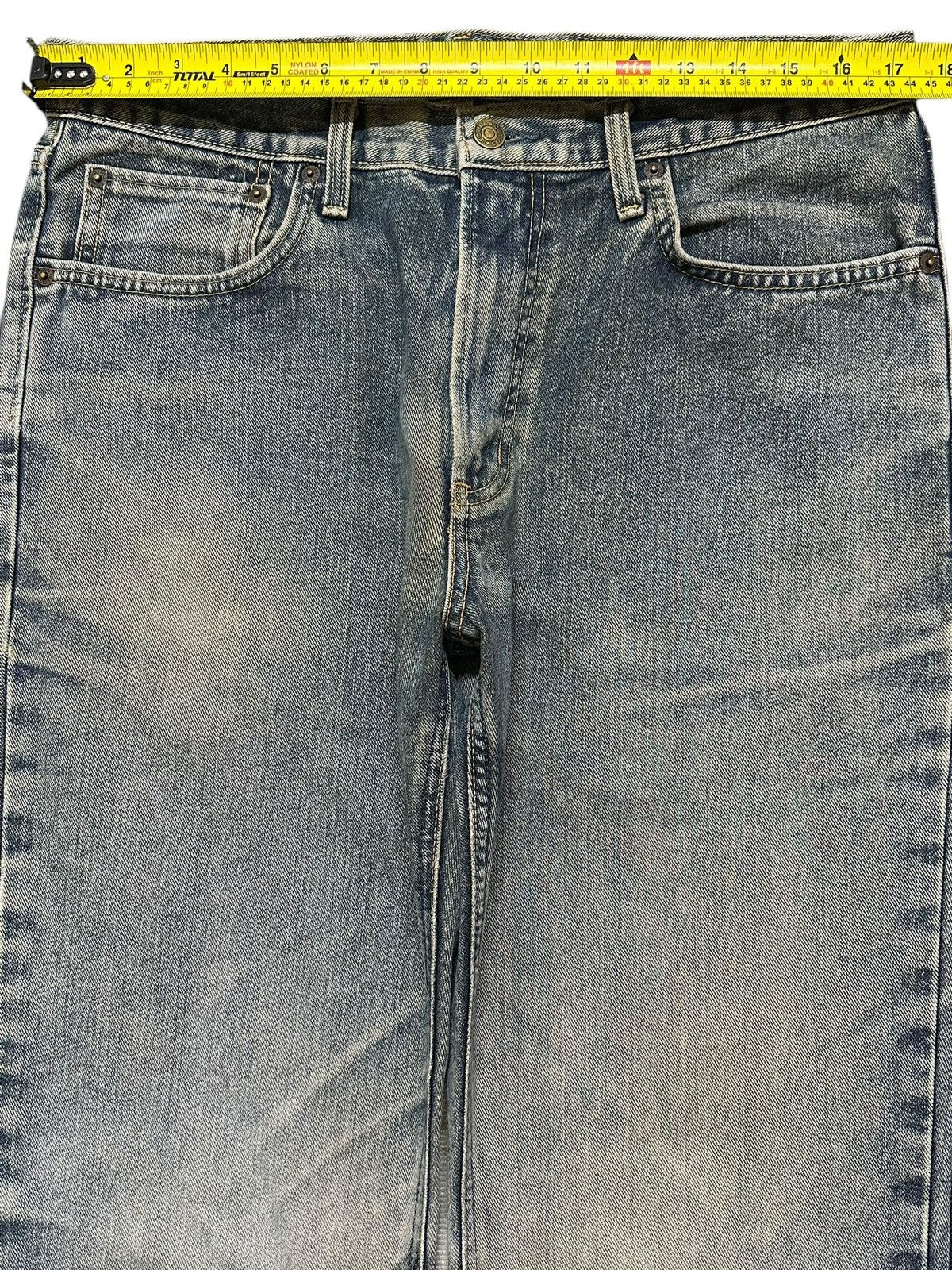 Edwin Vintage Japan Edwin 403 Blue Faded Clawmark Wash Style Jeans Size US 34 / EU 50 - 11 Thumbnail