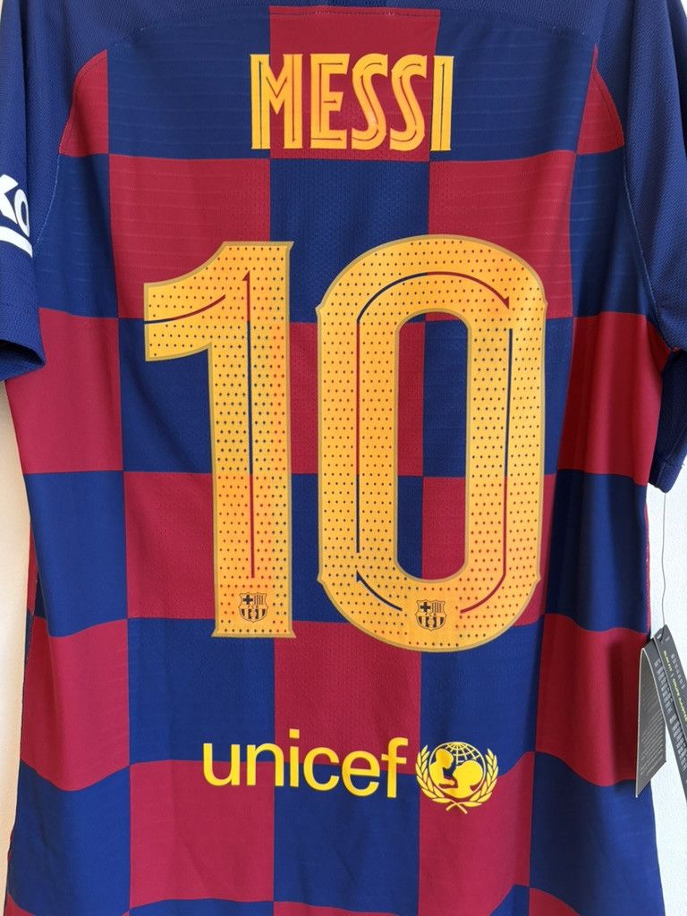 Nike Nike FC Barcelona 2019/20 Home Player Issue Jersey - Messi Size US M / EU 48-50 / 2 - 15 Thumbnail