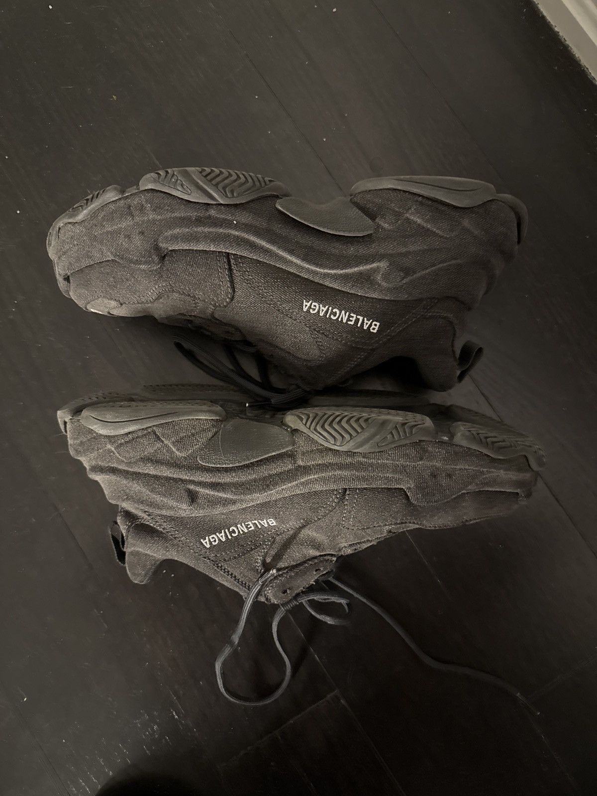 Balenciaga Balenciaga Triple S Denim Size US 8 / EU 41 - 6 Thumbnail