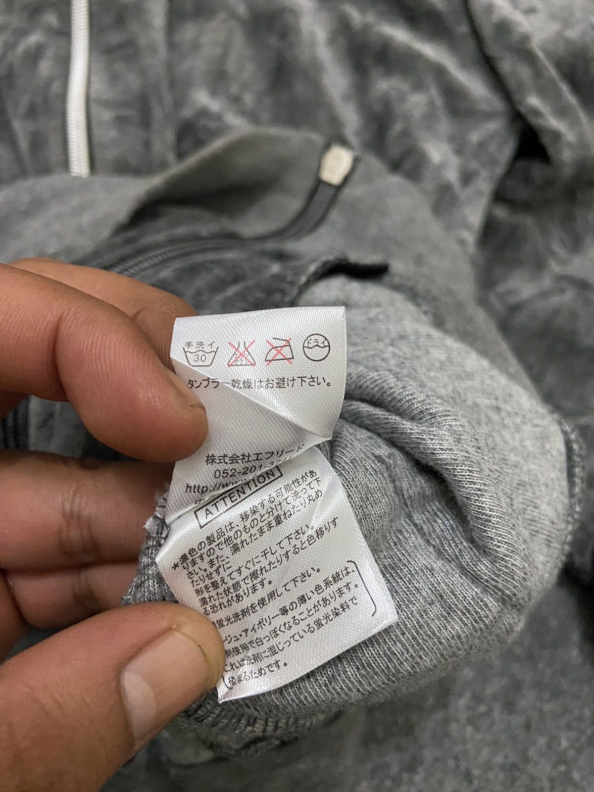 Japanese Brand toc toc hoodie with gradient motif Size US M / EU 48-50 / 2 - 7 Thumbnail