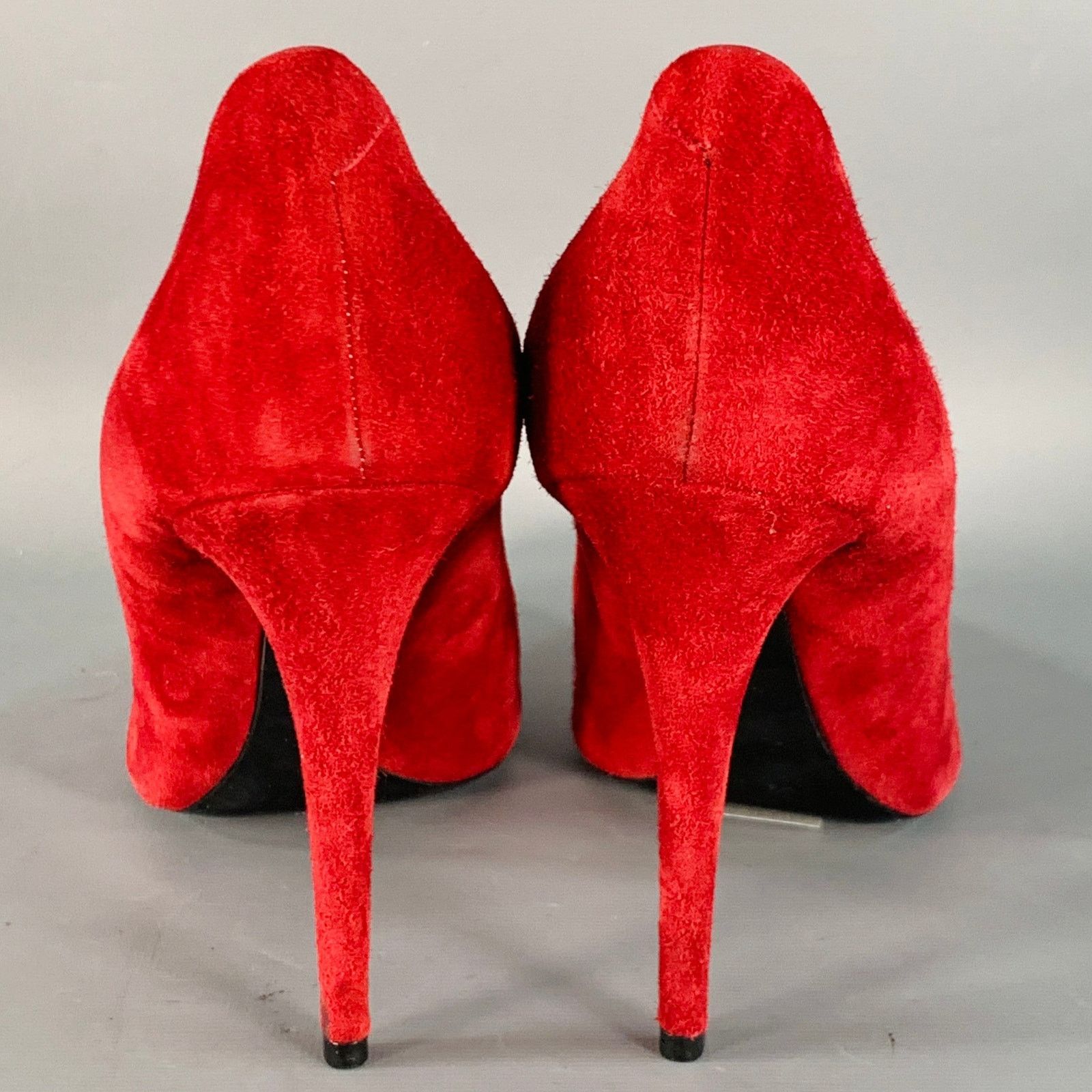 Alexander Wang ALEXANDER WANG Annika Suede Pointed Toe Stiletto Pumps Size US 9 / IT 39 - 3 Thumbnail