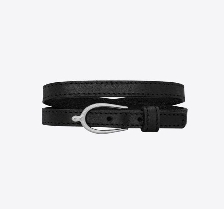 Saint Laurent Paris Saint Laurent Lucky Bone Double Wrap Bracelet Size ONE SIZE - 1 Thumbnail