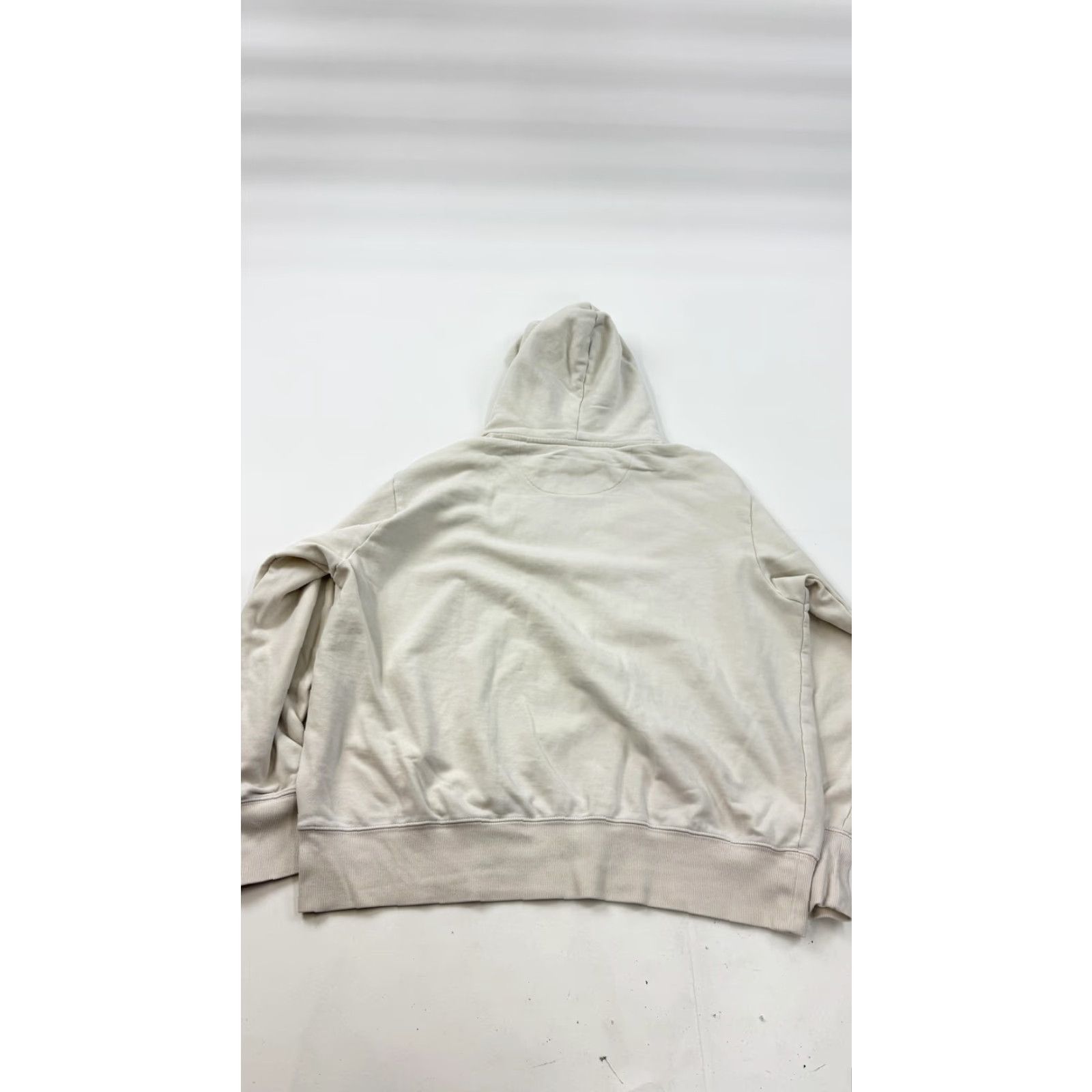 Muji MUJI Hoodie Womens 2XL Beige Pullover Fleece Solid Basic Casual Shirt Womens 2XL Beige MUJI Hoodie Sweatshirt Size XXL / US 16-18 / IT 52-54 - 4 Thumbnail