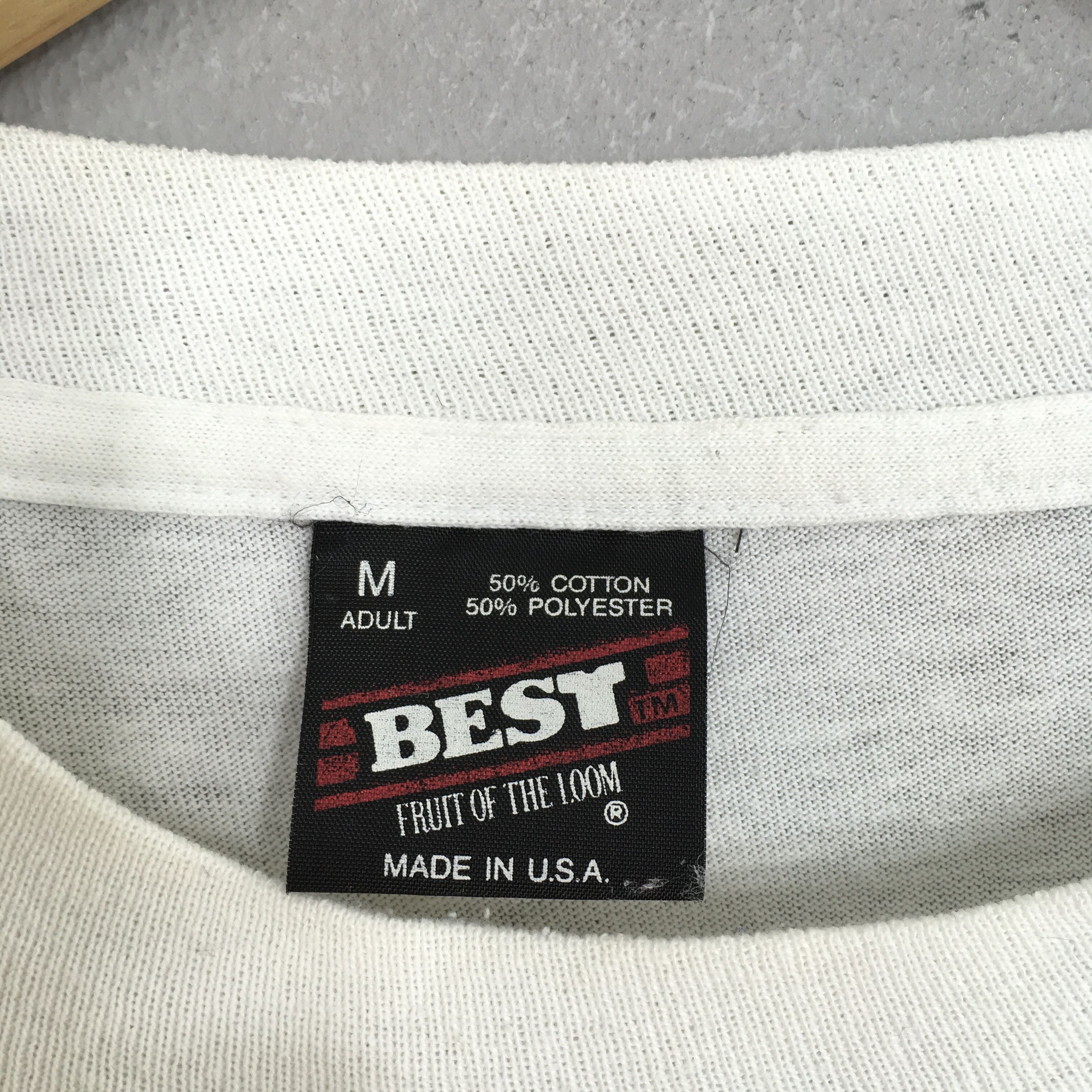 Fruit Of The Loom × Native Vintage 90's American Native Red Indian Tshirt Medium Size US M / EU 48-50 / 2 - 4 Thumbnail
