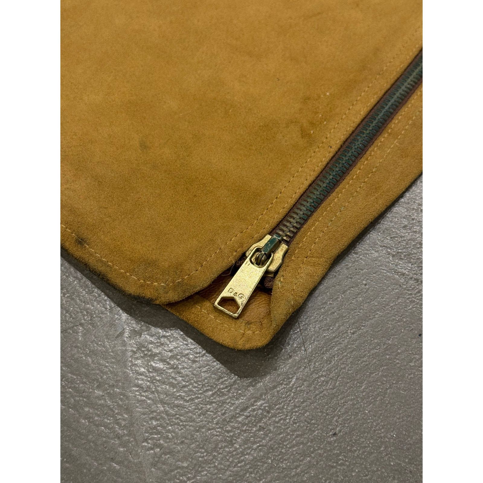 Dolce & Gabbana 2001 Dolce & Gabbana suede western zipper leather pants Size US 35 - 8 Thumbnail