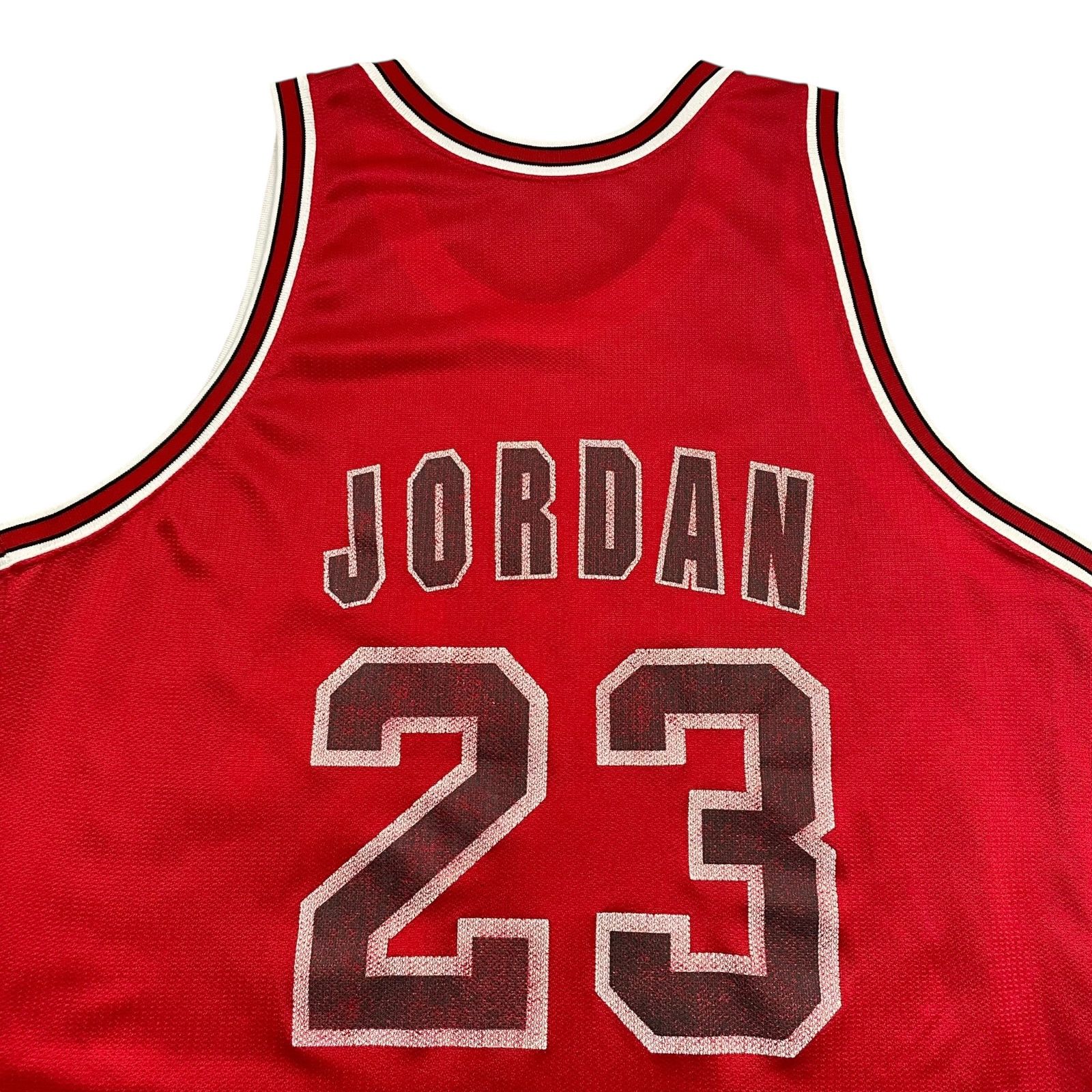 NBA VTG 90s CHICAGO BULLS MICHAEL JORDAN #23 CHAMPION JERSEY 48 Size US XL / EU 56 / 4 - 3 Thumbnail