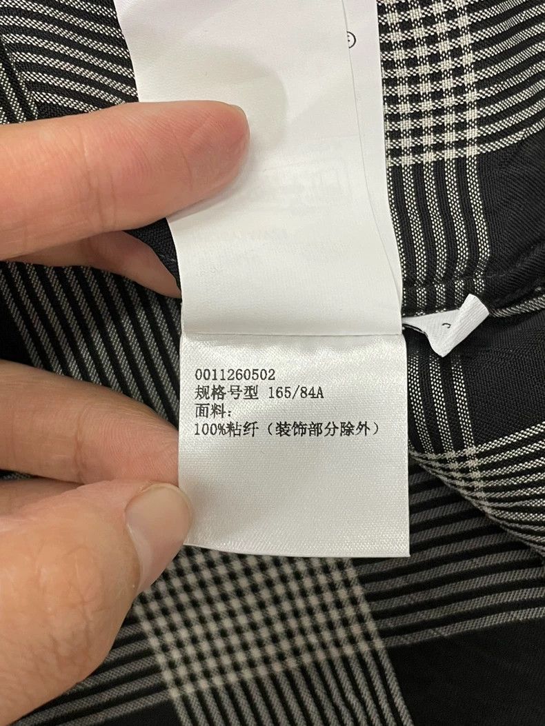 Loewe LOEWE Black and white checkered shirt Size XS / US 0-2 / IT 36-38 - 6 Thumbnail