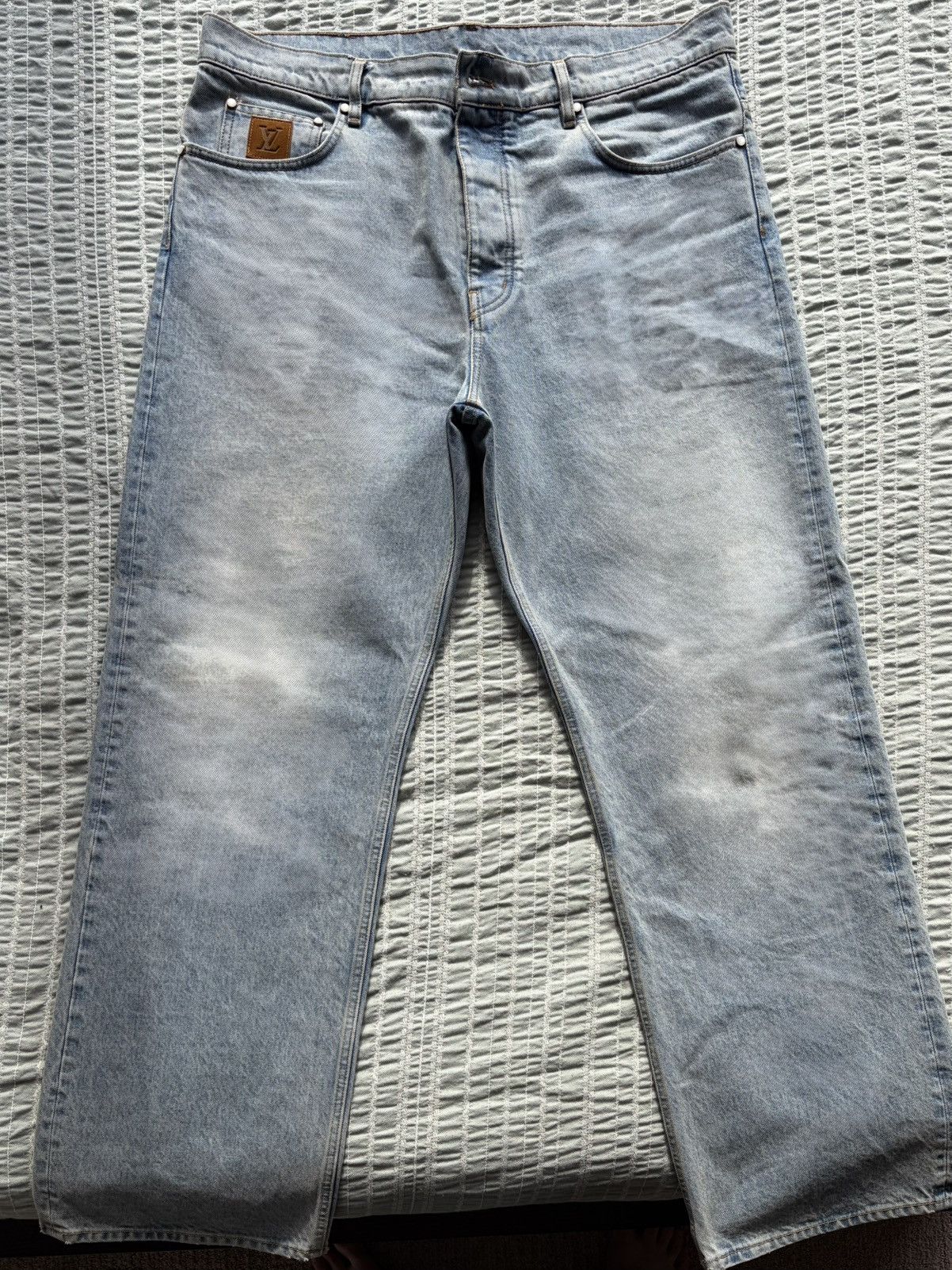 Louis Vuitton Louis Vuitton Staples Edition Denim Skate Fit (38) Size US 38 / EU 54 - 1 Thumbnail