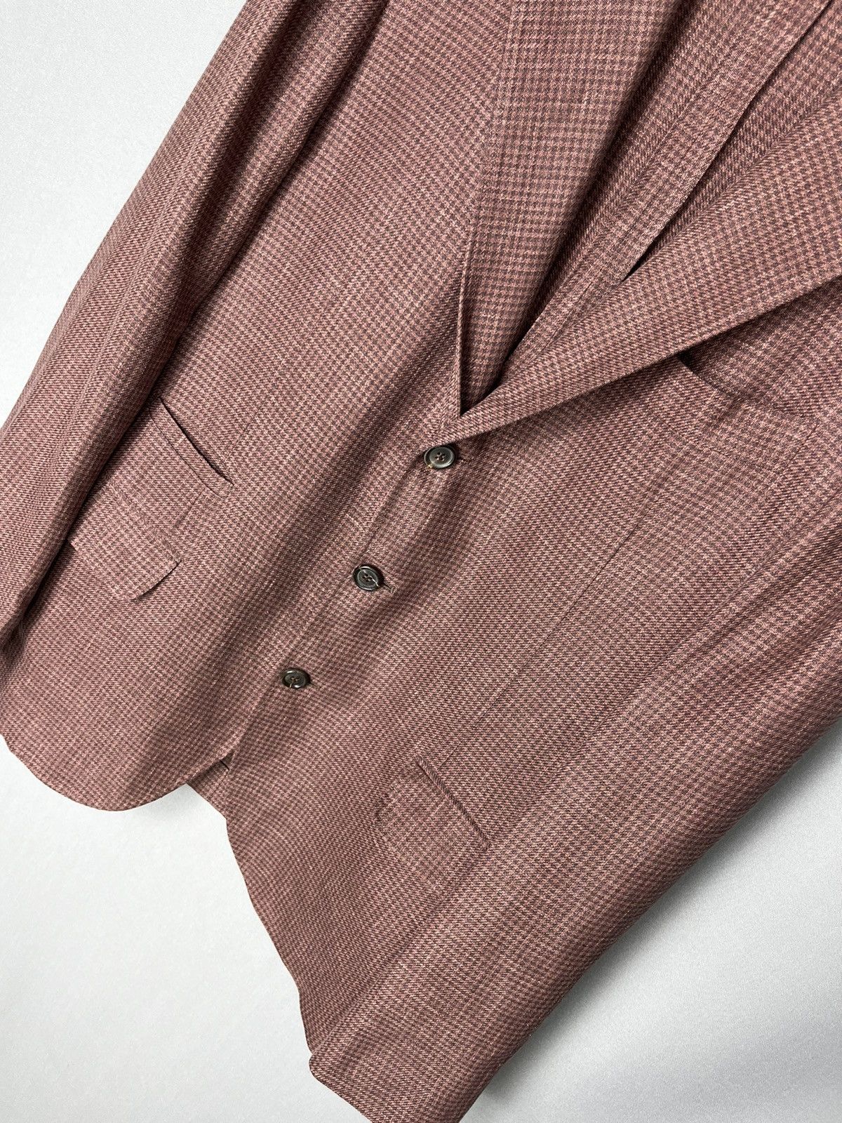 Brunello Cucinelli brunello cucinelli linen blazer jacket size 50 Size 50R - 4 Thumbnail
