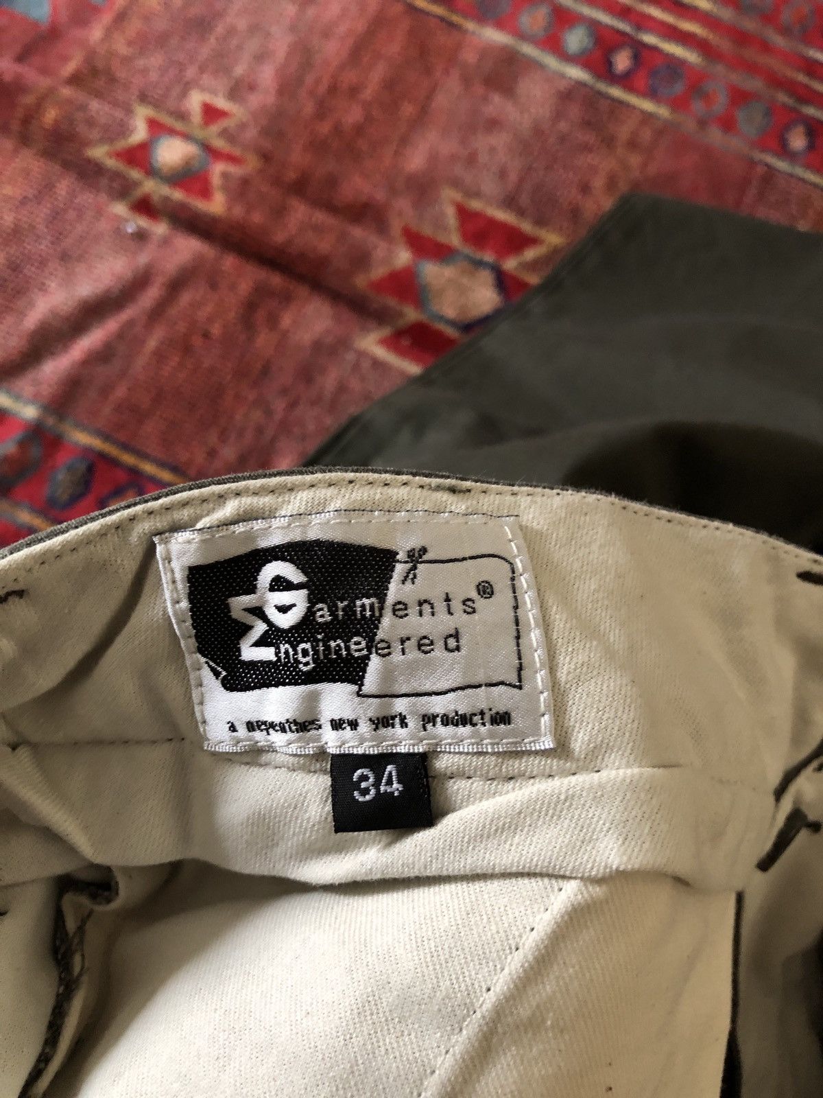 Nepenthes ENGINEERED GARMENT NEPENTHES NY RIPSTOP ARMY STYLE PANT Size US 34 / EU 50 - 10 Thumbnail