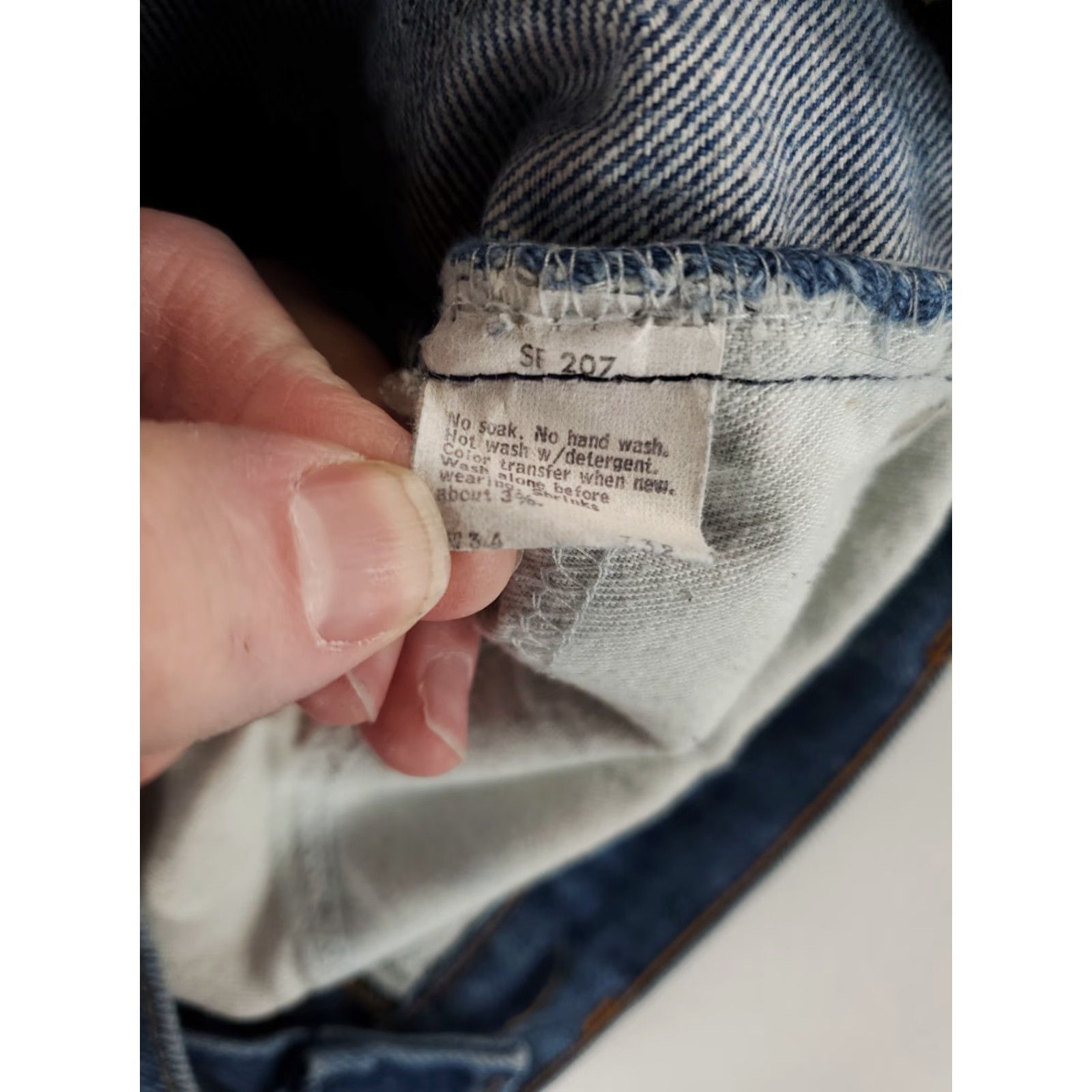 Levi's VINTAGE Levi's 517 Jeans Bootcut Blue Mens 32x31 Actual Orange Tab 80s 34x32 (32x31) Size US 32 / EU 48 - 7 Thumbnail