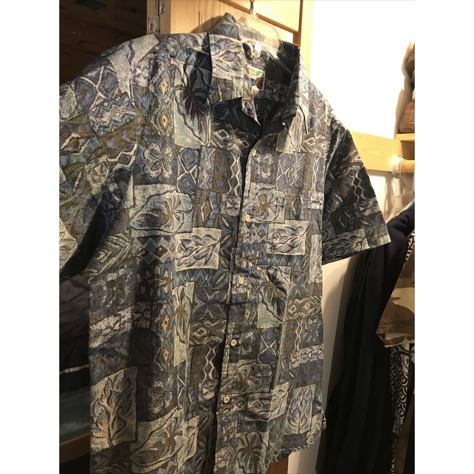 Other Makapuu Sportswear Men’s L Blue Cotton Blend Hawaiian Shirt Size US L / EU 52-54 / 3 - 11 Thumbnail