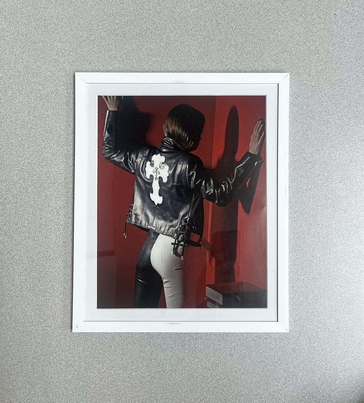 Chrome Hearts × Vintage Chrome Hearts Hands up Poster framed 9x11 Size ONE SIZE - 1 Thumbnail