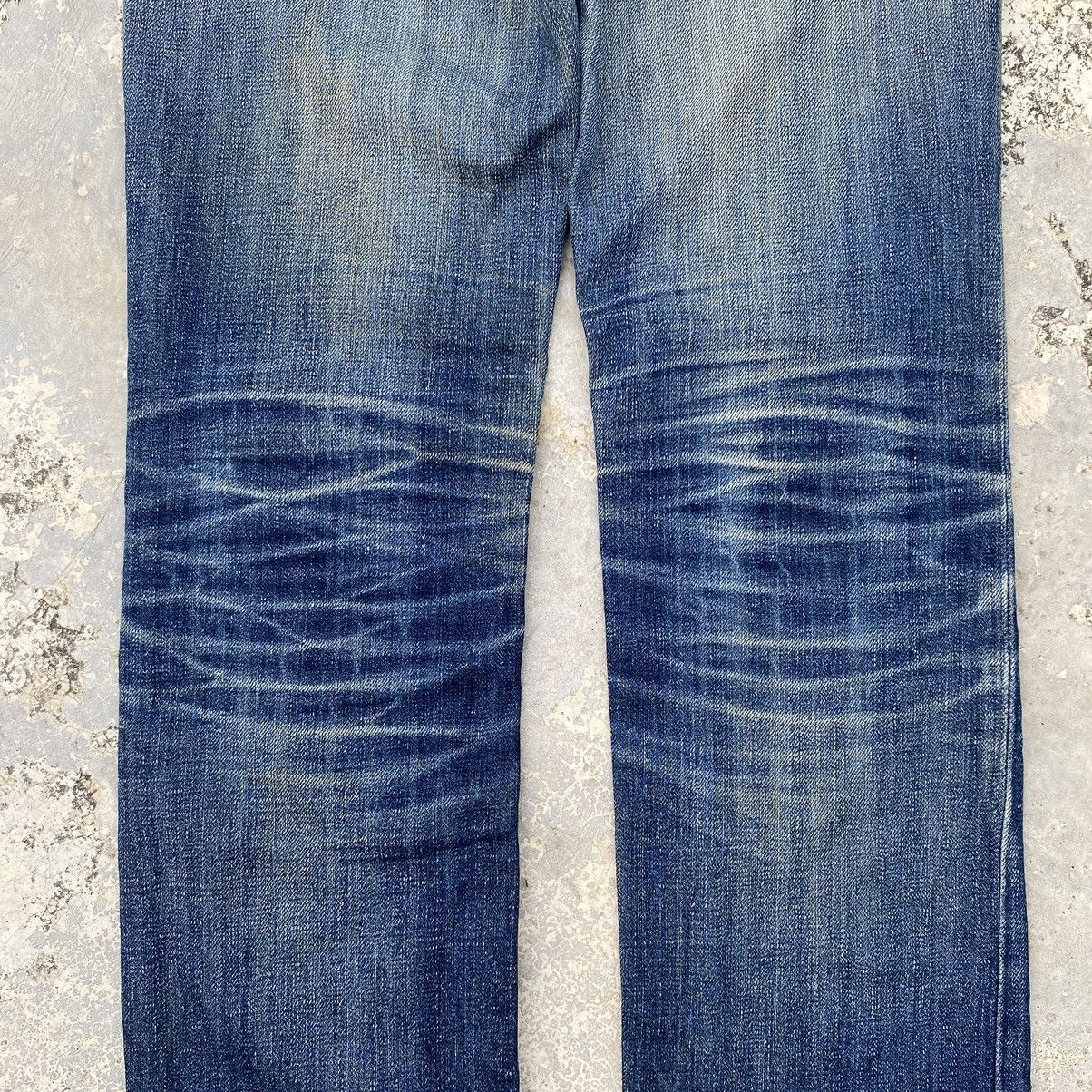 Levi's Vintage Clothing vintage levis 502 ripped denim jeans Size US 29 - 12 Thumbnail