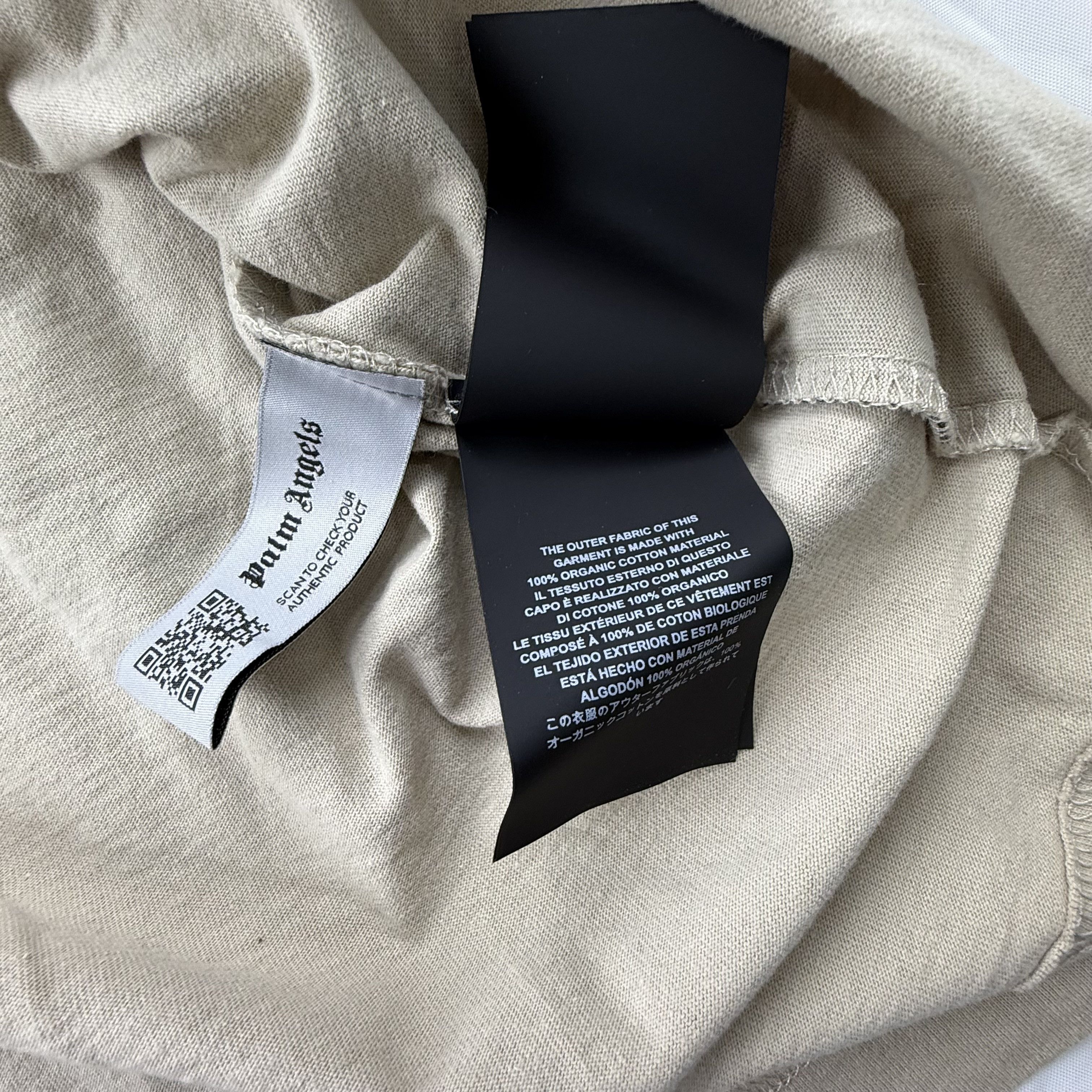 Palm Angels Palm Angels I Love PA Loose Tee Beige Graphic T-Shirt XXL Size US XXL / EU 58 / 5 - 8 Thumbnail